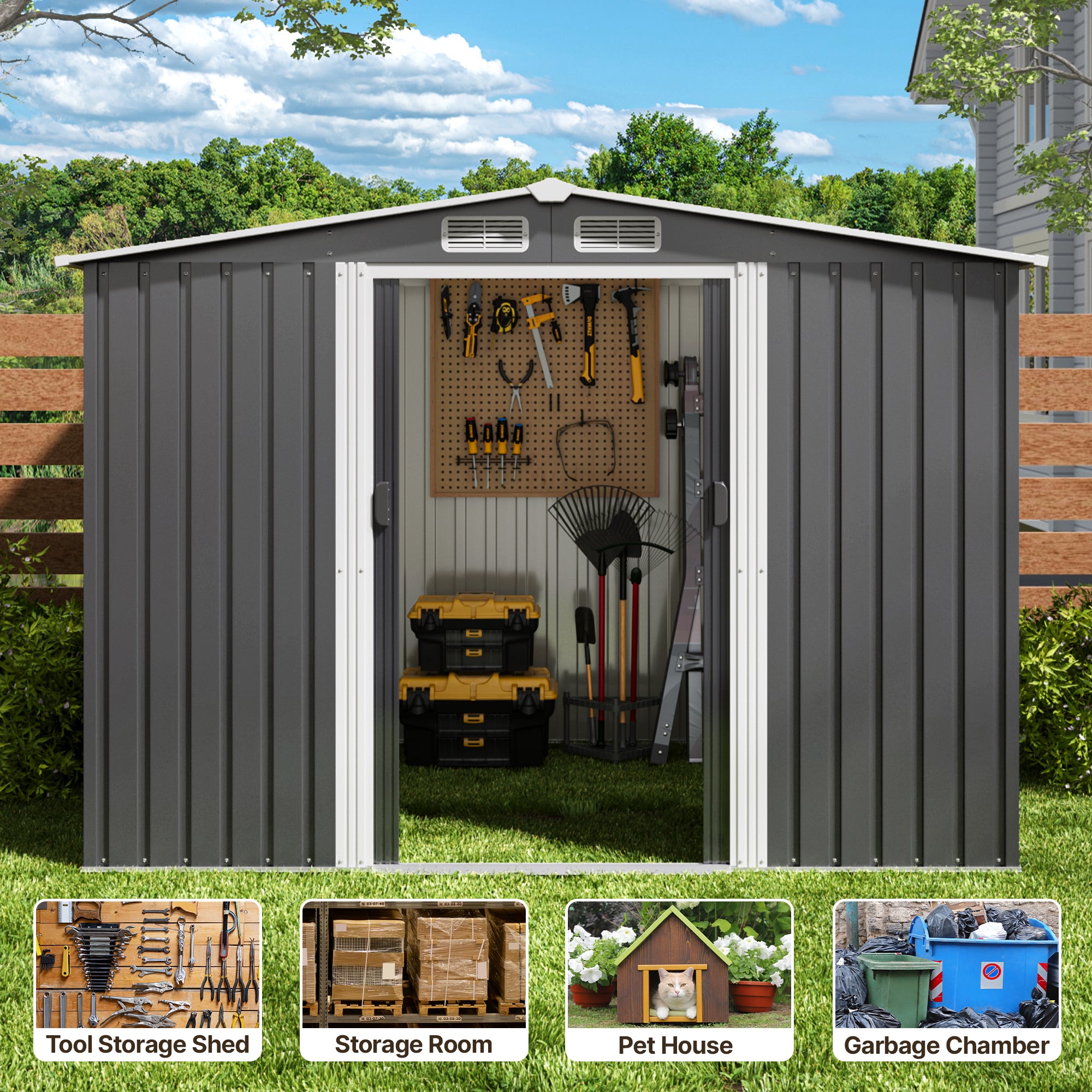 bealife-cc28-ger-tehaus-metall-247x193-dunkelgrau-schloss image 4