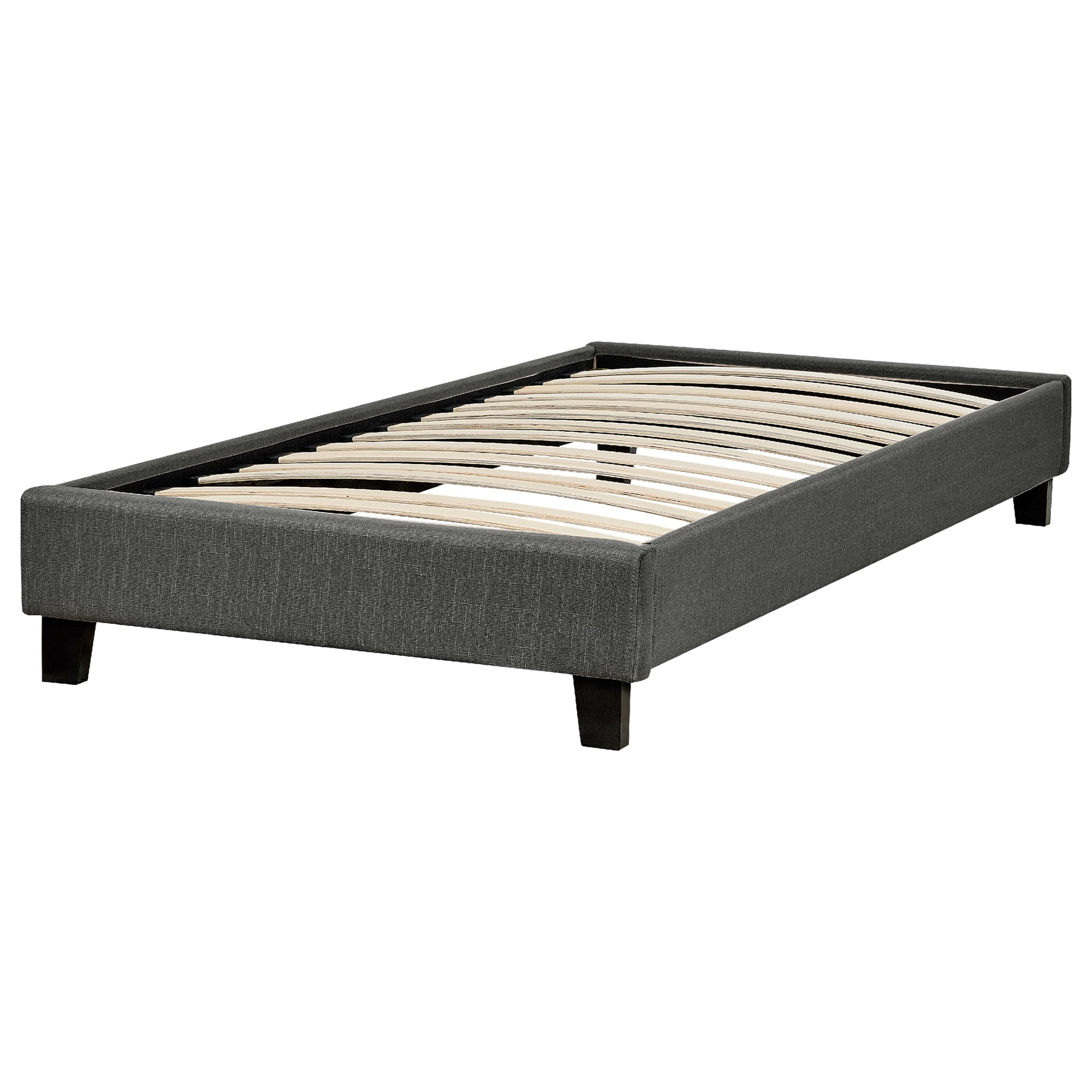 beliani-polsterbett-grau-leinenoptik-90x200-lattenrost image 6