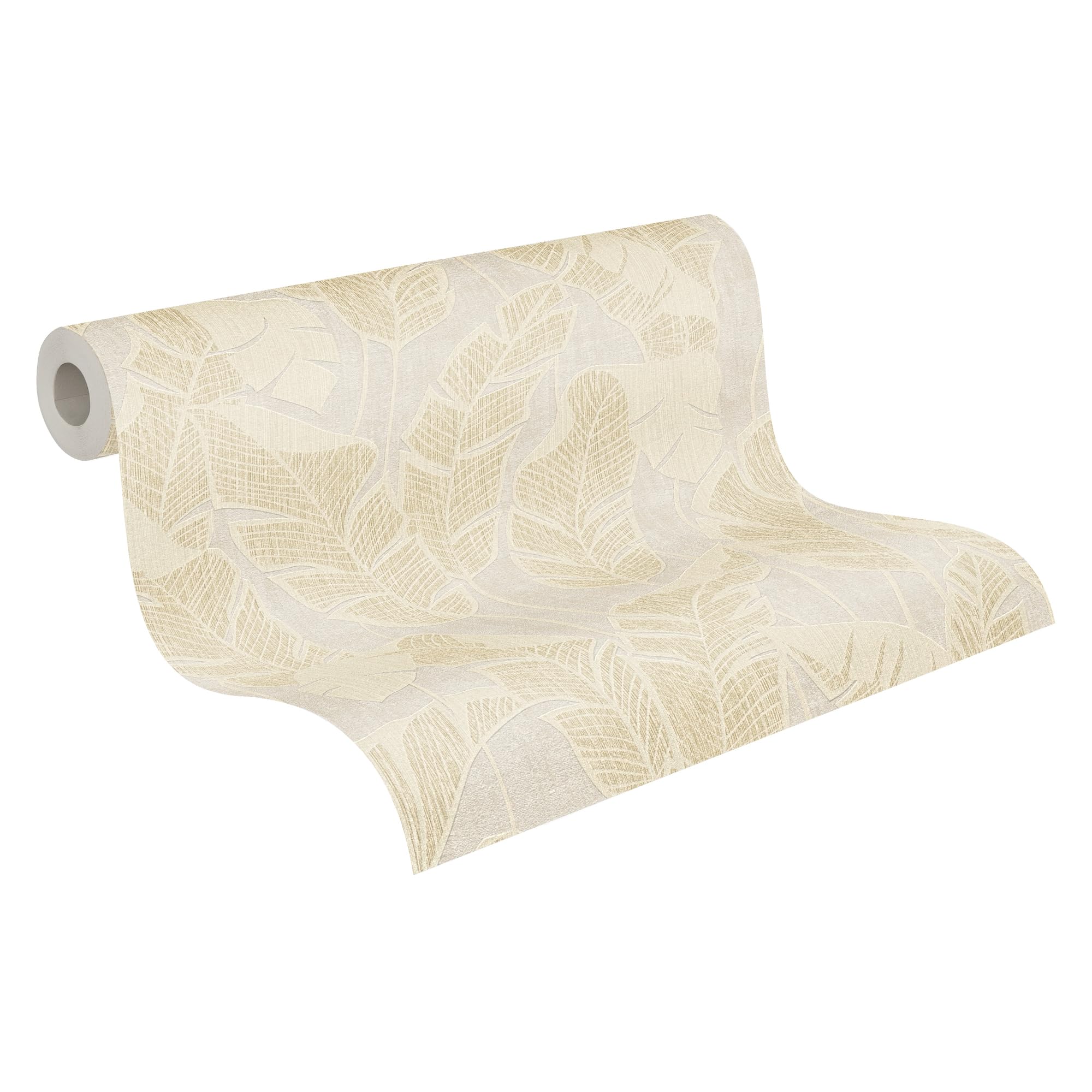 a-s-cr-ation-dschungel-vliestapete-wei-beige-gold-10-05-x-0-53-m image 1