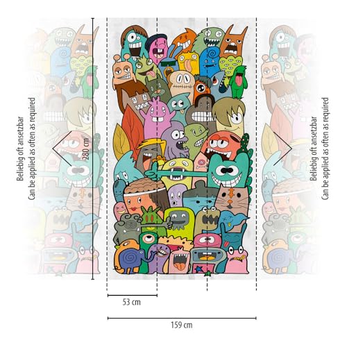 a-s-cr-ation-fototapeten-398271-fototapete-kinderzimmer-bunt-1-59m image 6