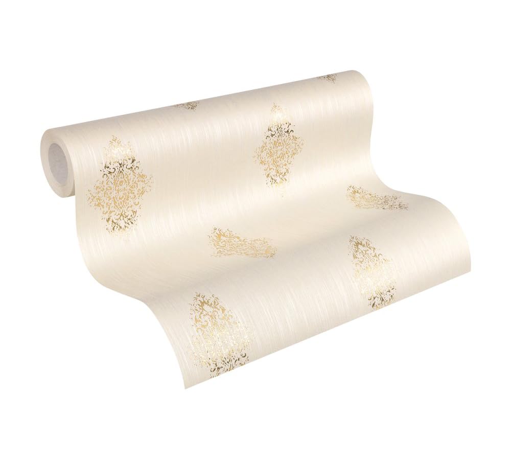 a-s-cr-ation-luxury-31946-2-textiltapete-beige-ornament image 4