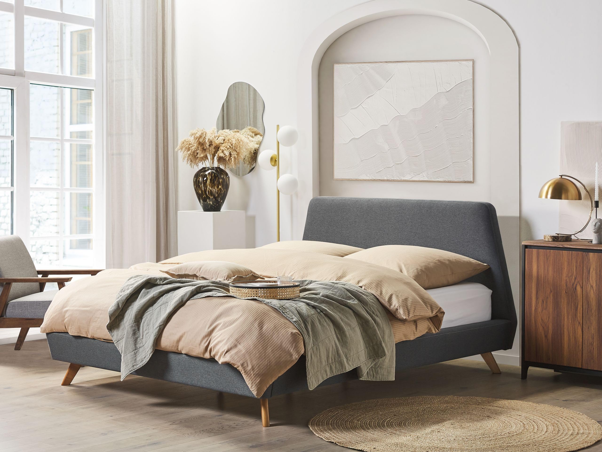 beliani-vienne-polsterbett-180x200-grau-leinenoptik-mit-rost image 2