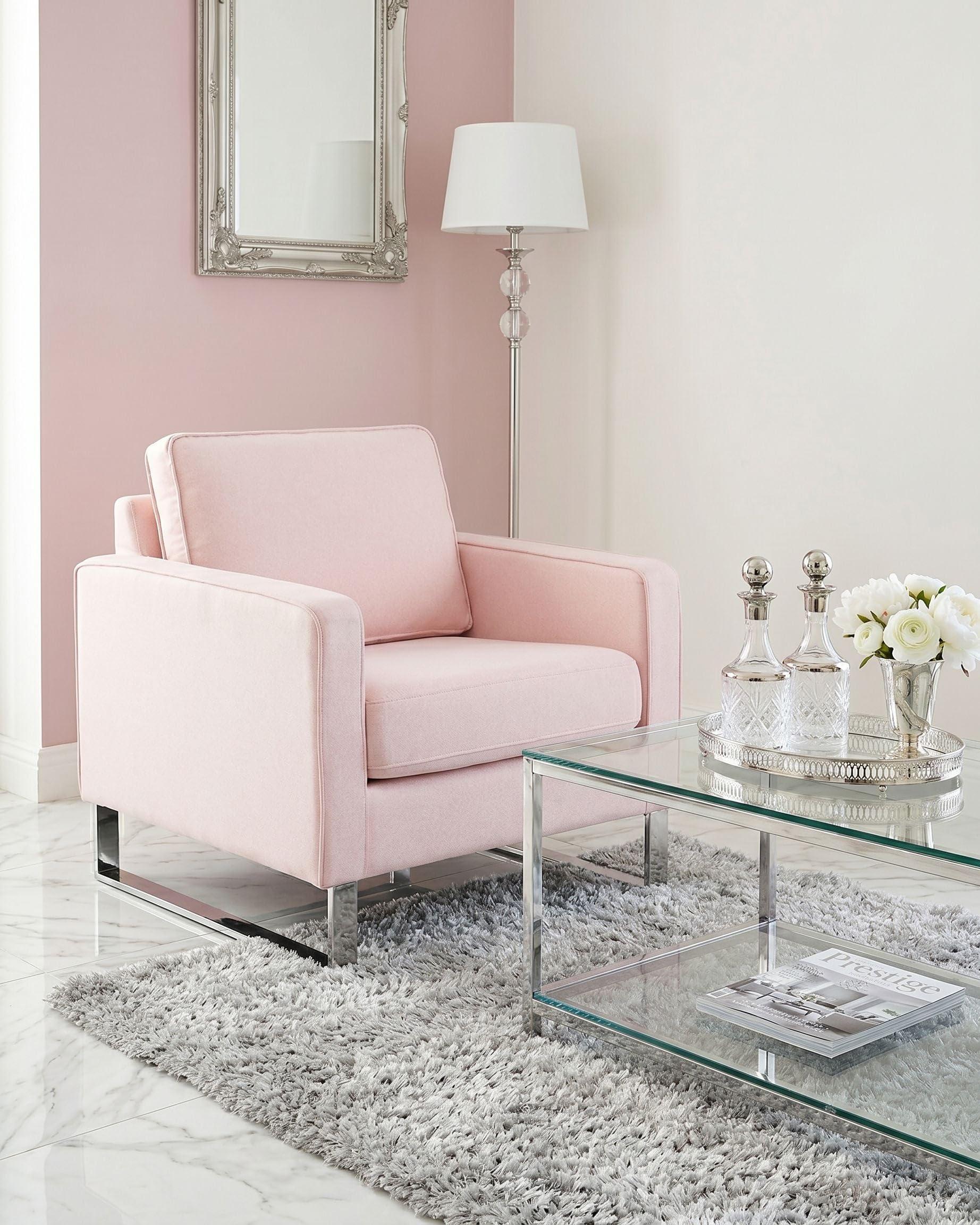 beliani-vind-sessel-stoff-rosa-mit-edelstahlf-en-retro image 2