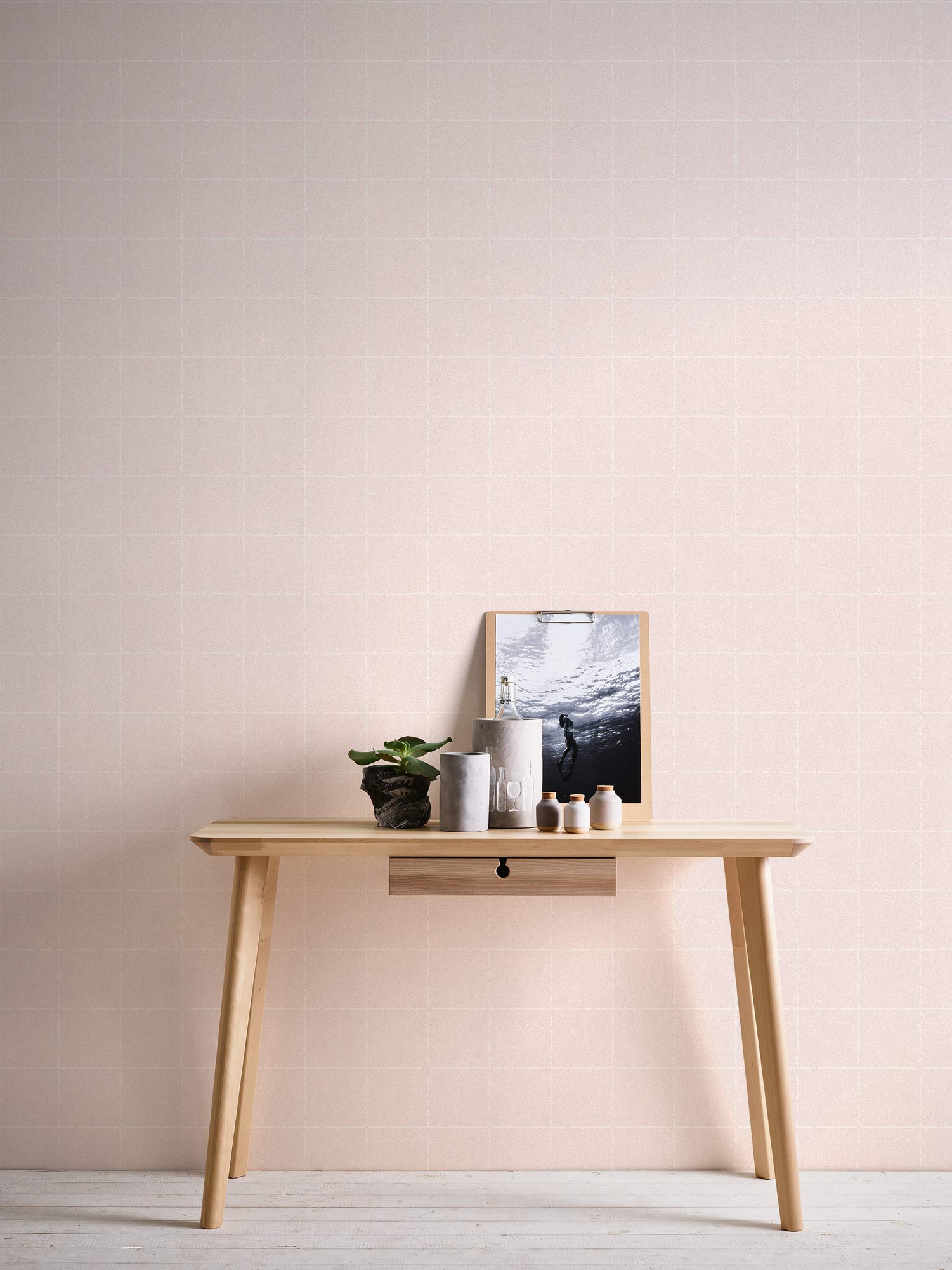 a-s-cr-ation-new-elegance-37551-3-vliestapete-creme-rosa-waschbest-ndig image 4