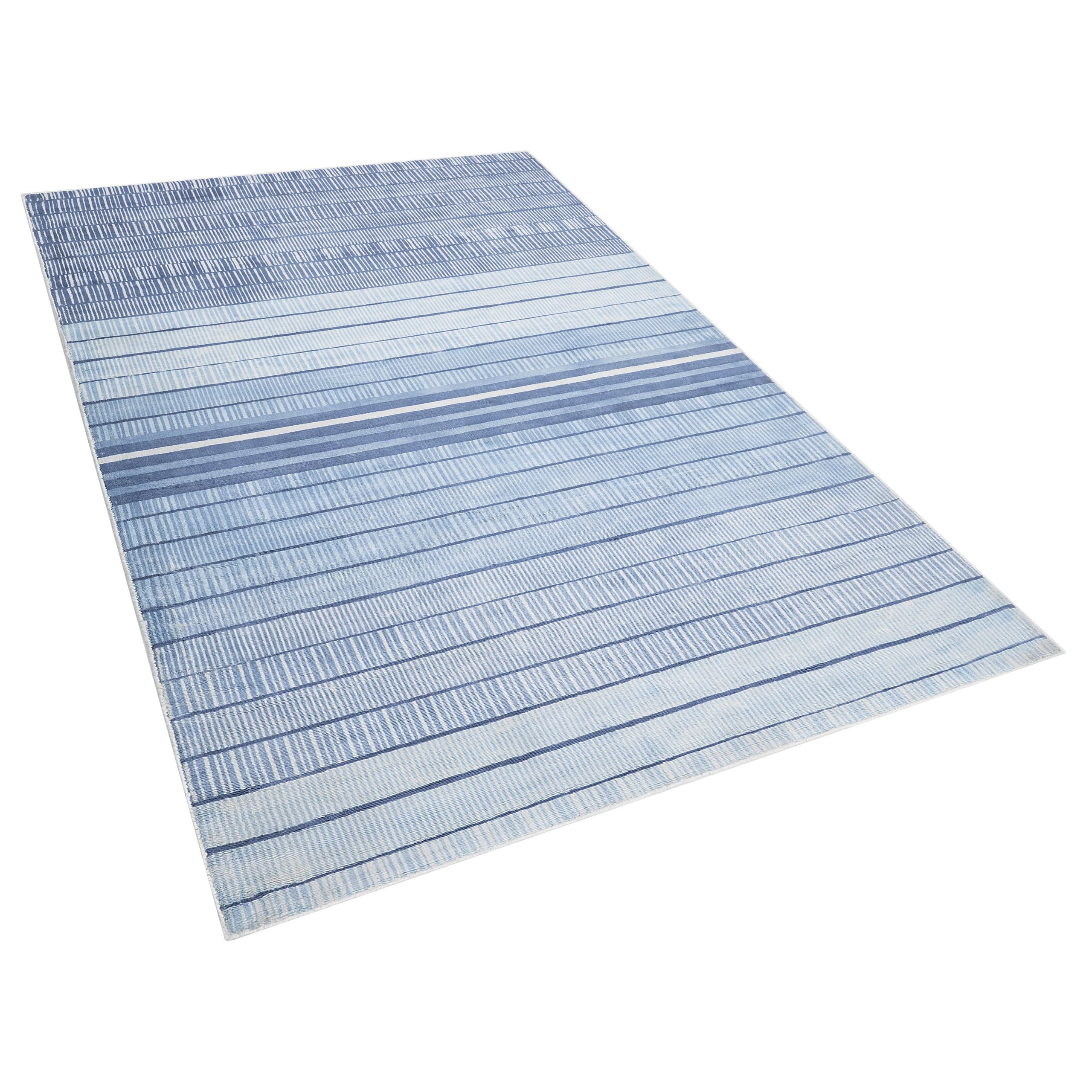 beliani-mediterran-teppich-hellblau-140-x-200-cm-viskose image 4