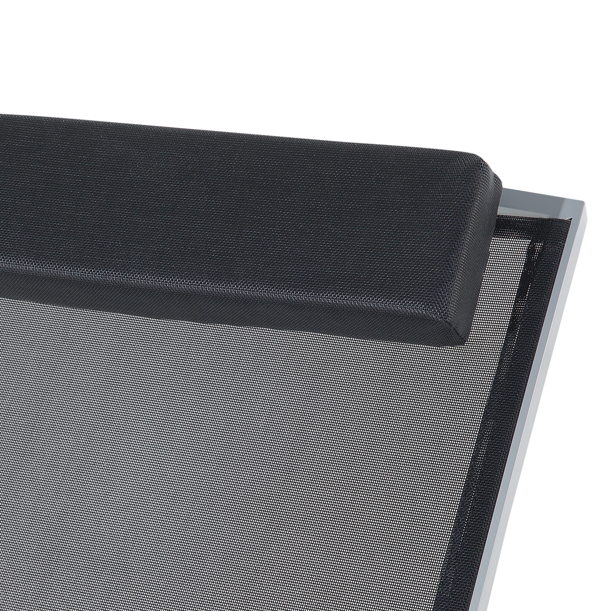 beliani-catania-ii-gartenliege-schwarz-aluminium-verstellbar image 6