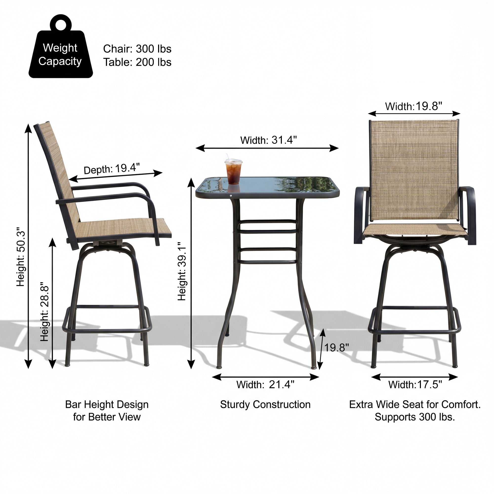 homall-bar-stool-barhocker-set-3-teilig-beige-glas-textilene image 7