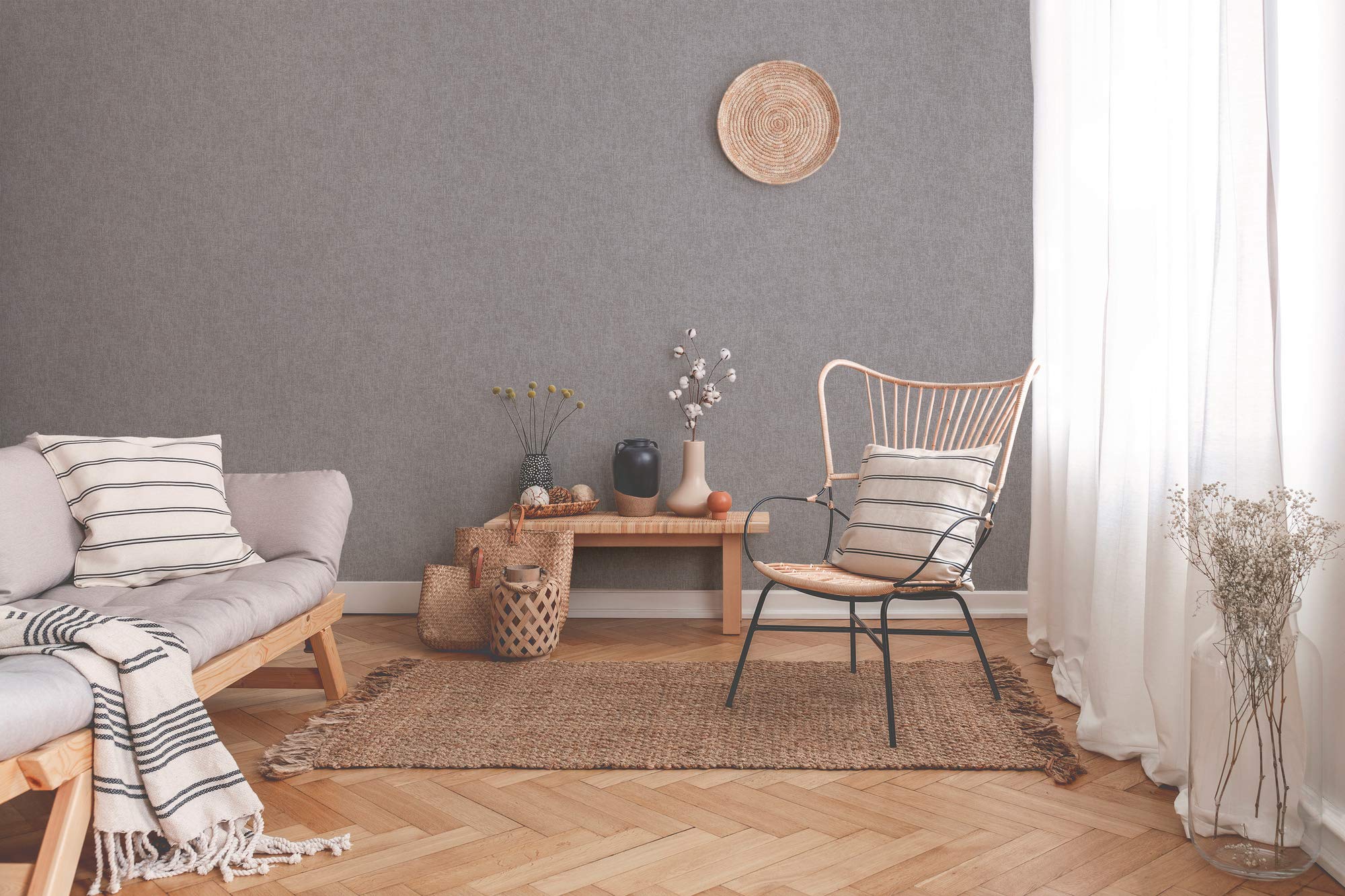 a-s-cr-ation-new-walls-vliestapete-uni-beige-braun image 5