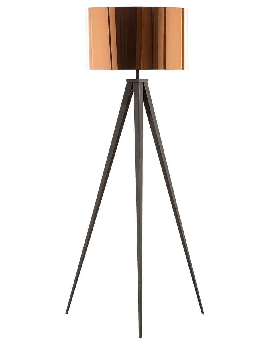 beliani-stiletto-stehleuchte-kupfer-dreibein-156-cm-e27 image 1