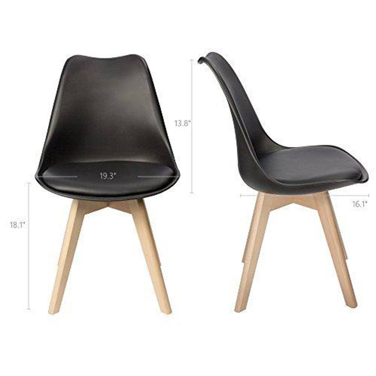homall-modern-dining-chair-esszimmerstuhl-schwarz-4er-gepolstert image 7