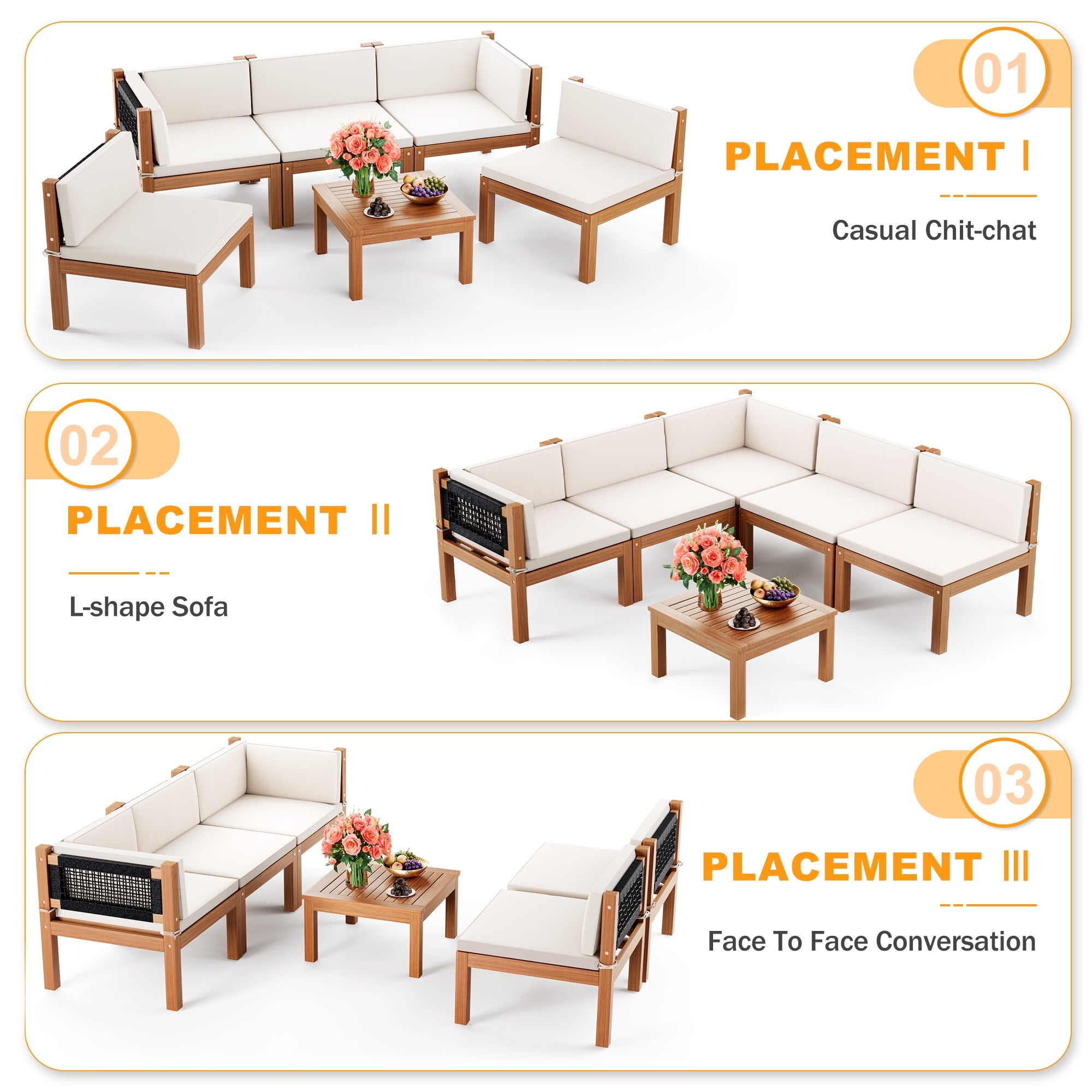 homall-patio-furniture-gartenm-bel-set-6-teilig-akazie-wei image 7