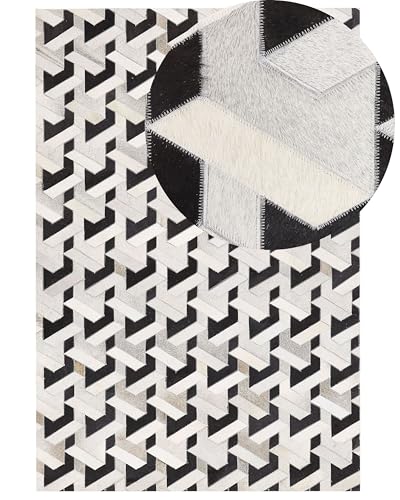 beliani-narman-kuhfell-teppich-160x230-cm-schwarz-grau-3d image 8