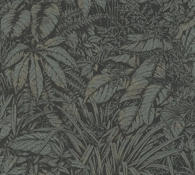 a-s-cr-ation-livingwalls-palmenblatt-vliestapete-gr-n-10-05m image 1