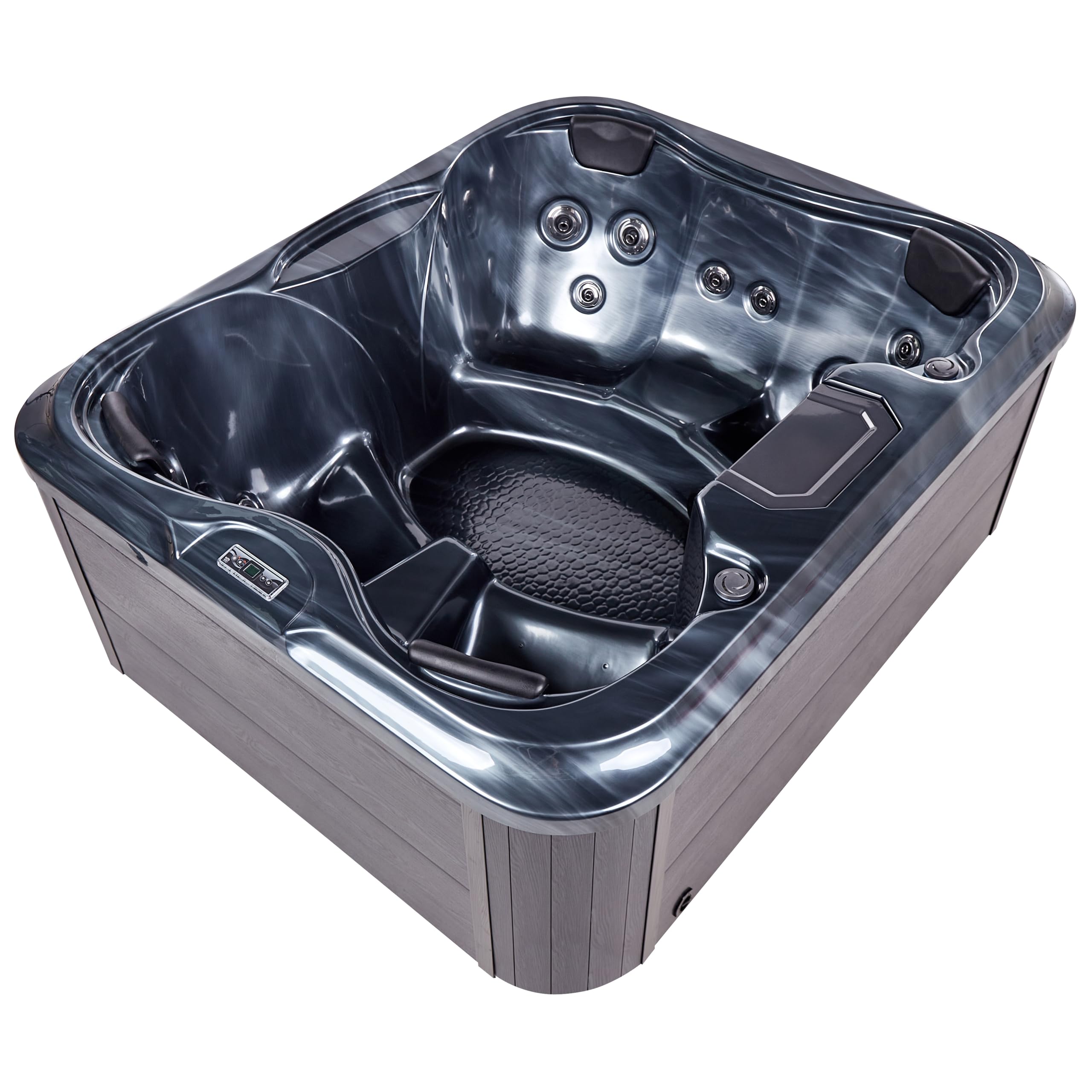 beliani-arcelia-whirlpool-grau-4-personen-led-180x215-cm image 6