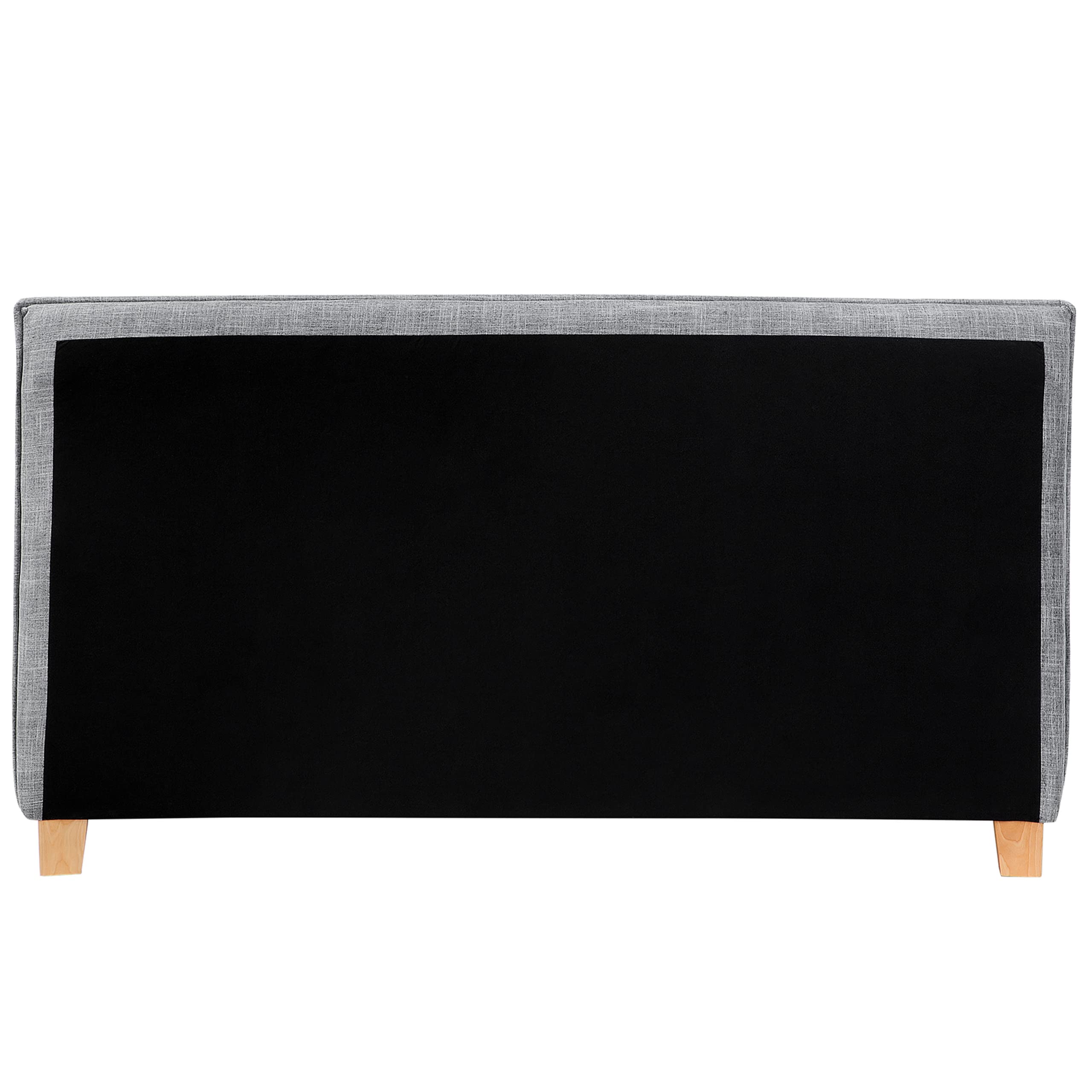 beliani-sennez-polsterbett-180x200-grau-leinenoptik-kopfteil image 6