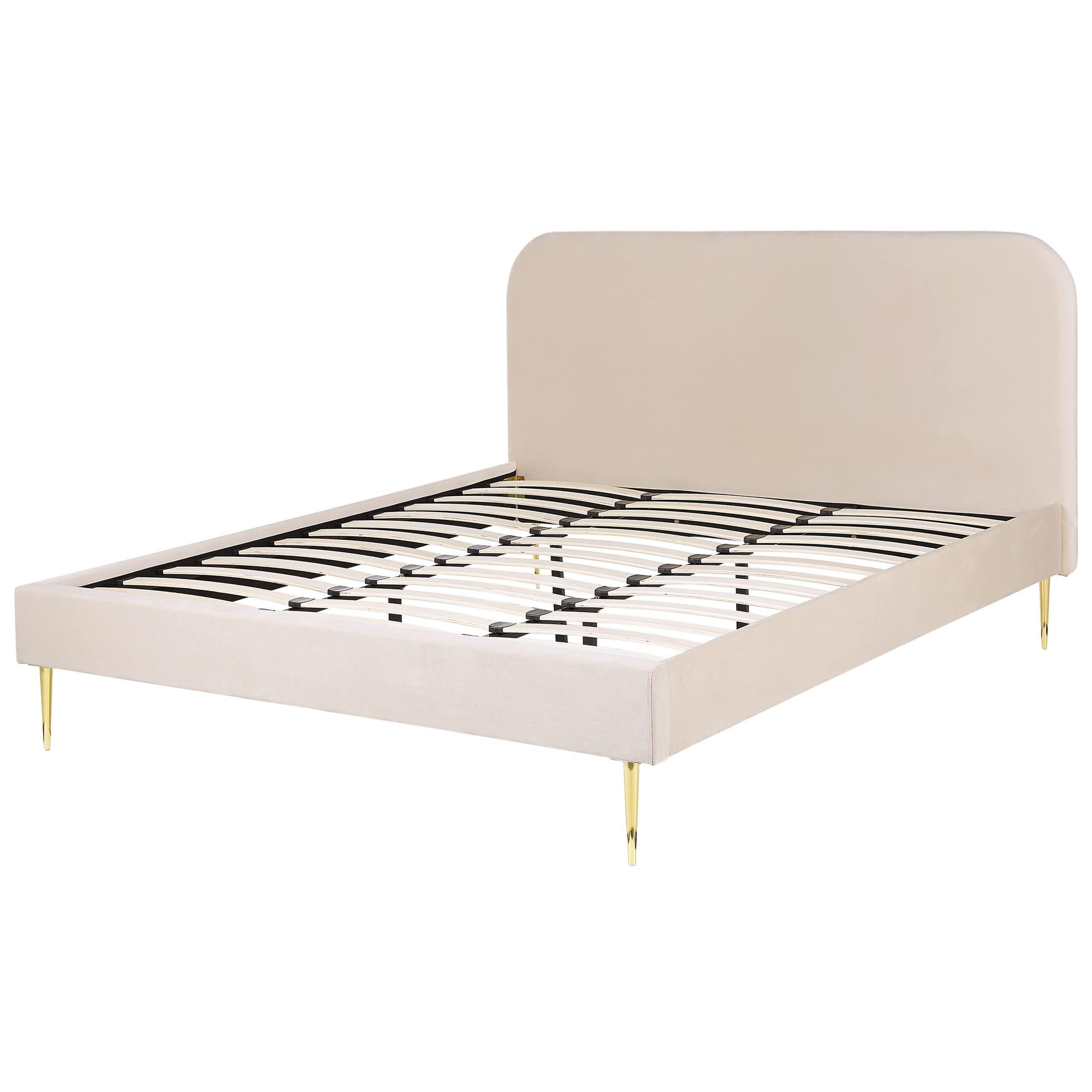 beliani-flayat-polsterbett-180x200-beige-samt-gold image 5