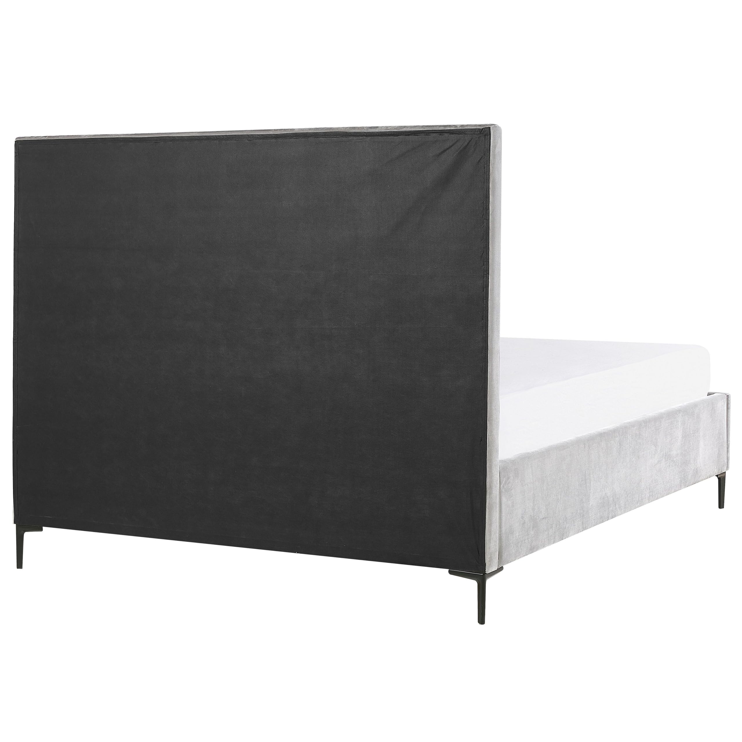 beliani-sezanne-polsterbett-samt-180x200-grau-mit-bettkasten image 7