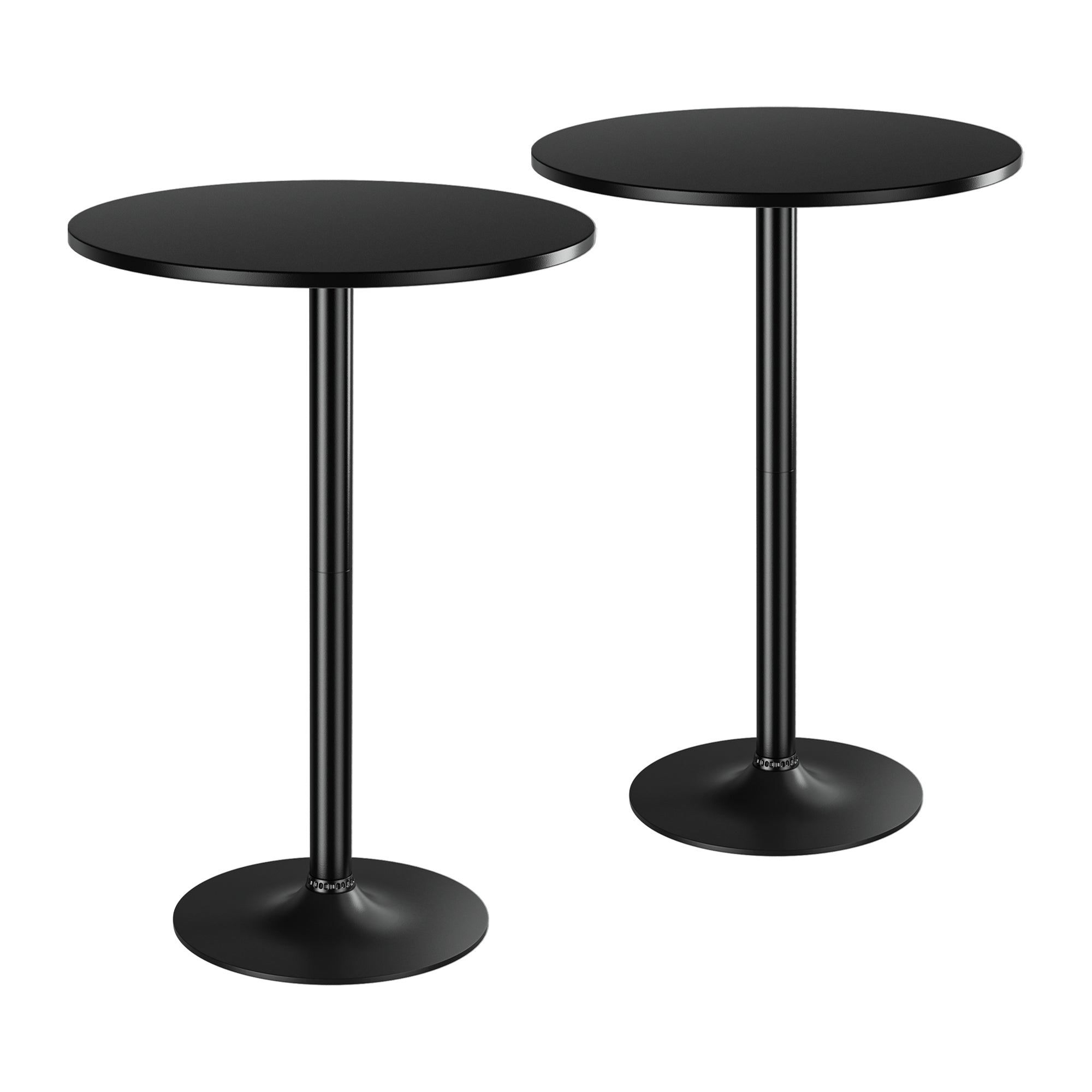 homall-bartisch-rund-schwarz-metall-60cm-stehtisch image 2