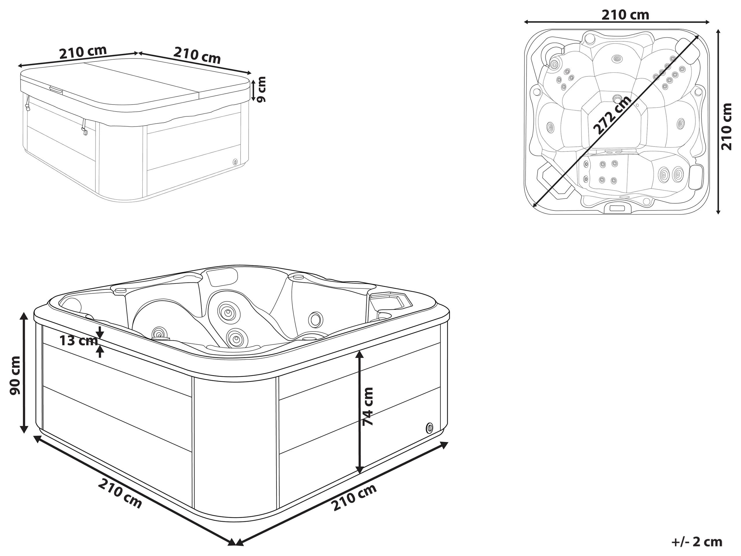beliani-tularosa-whirlpool-210x210-blau-mit-led-und-massage image 3