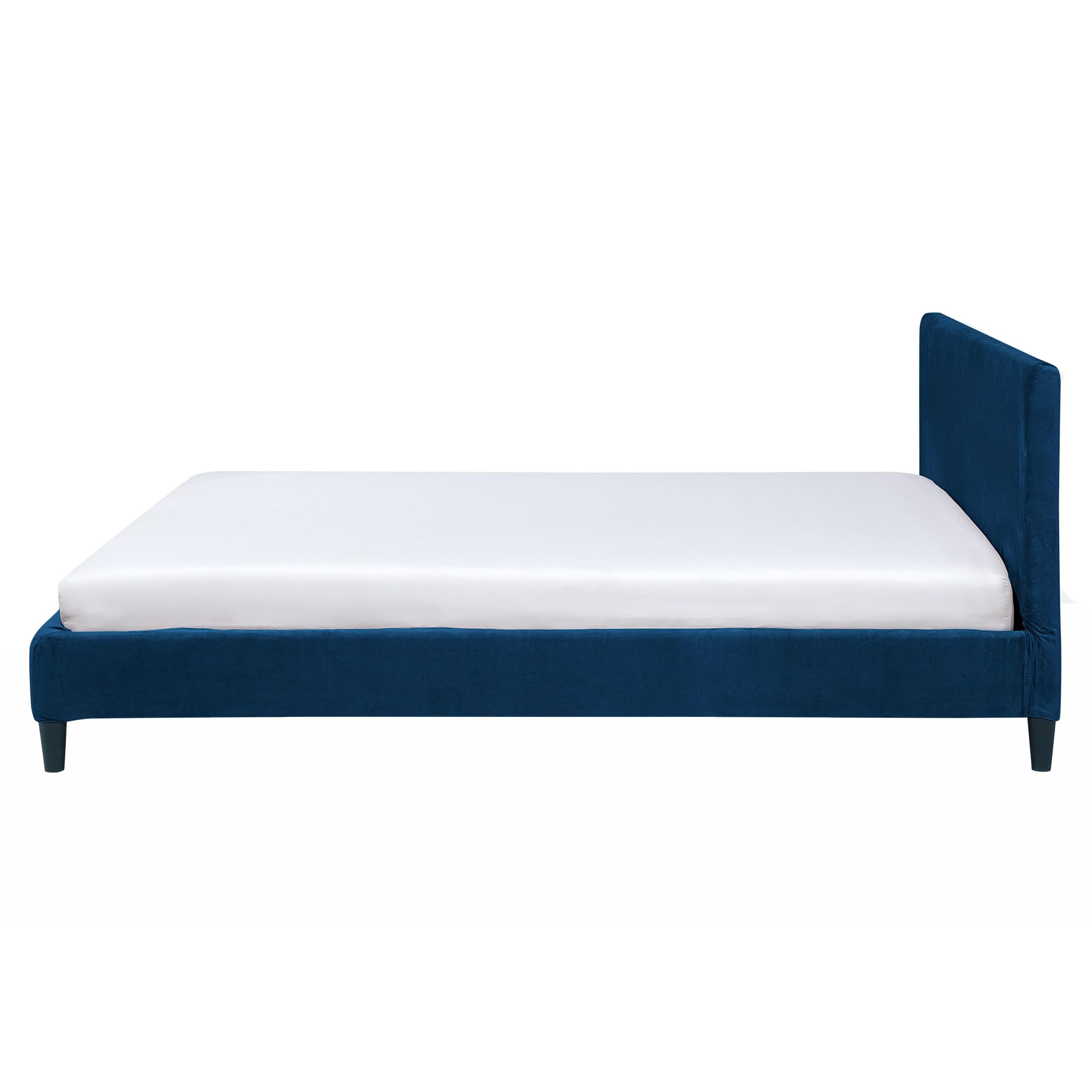 beliani-doppelbett-160x200-samt-dunkelblau-abnehmbar image 6