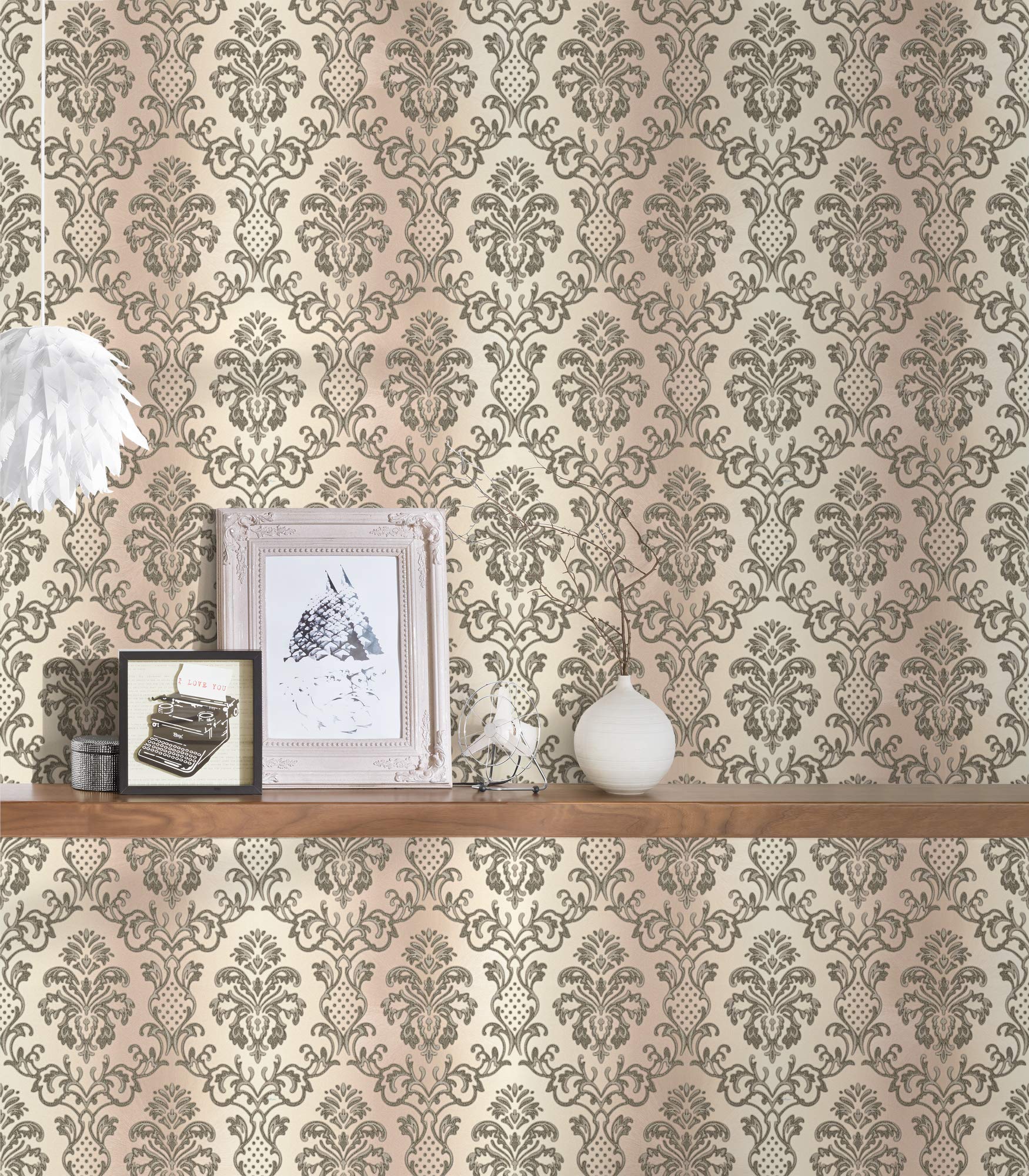 a-s-cr-ation-hermitage-335451-vliestapete-creme-schwarz-barock image 5