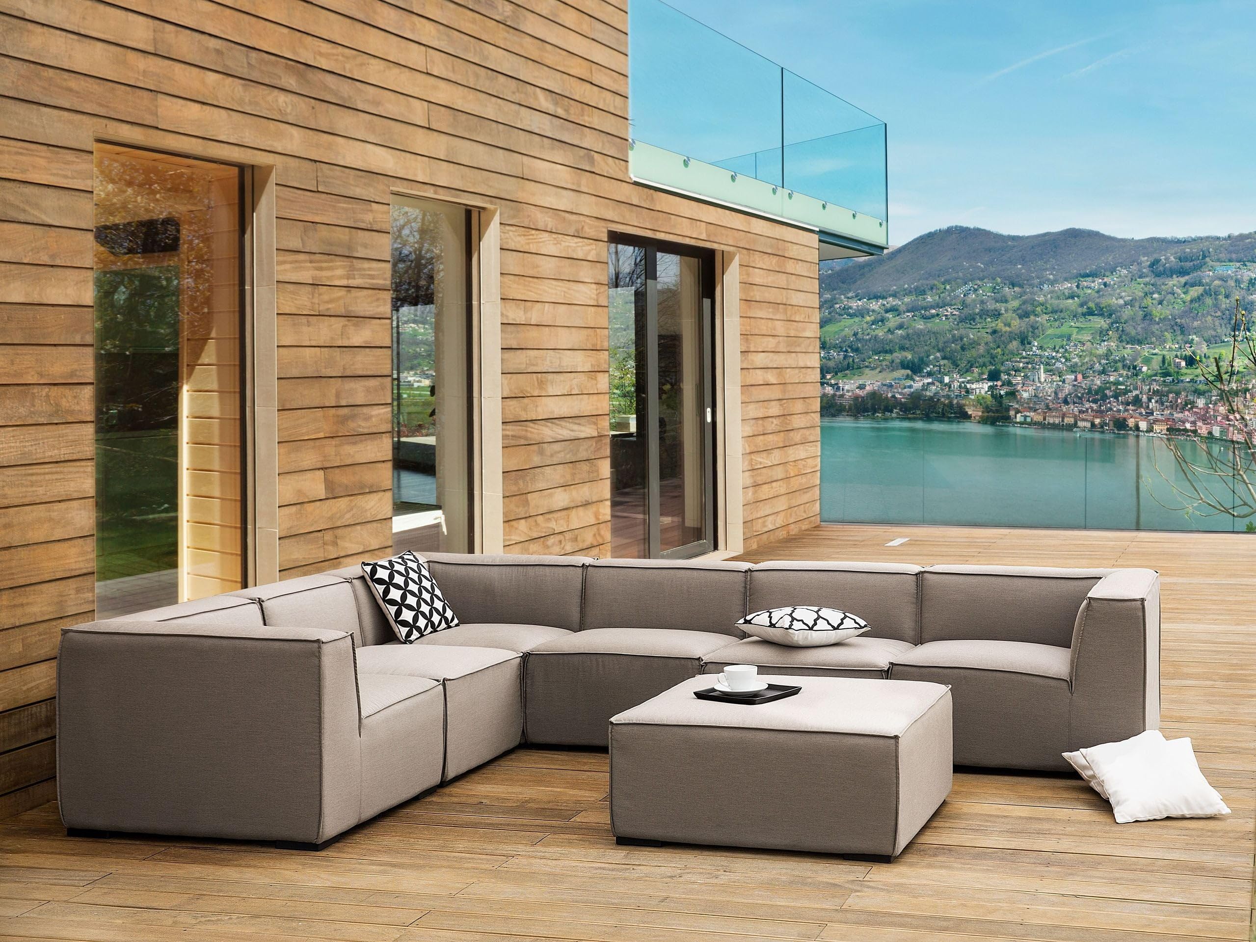 beliani-gartenm-bel-arezzo-lounge-set-beige-rechts-7-tlg image 2