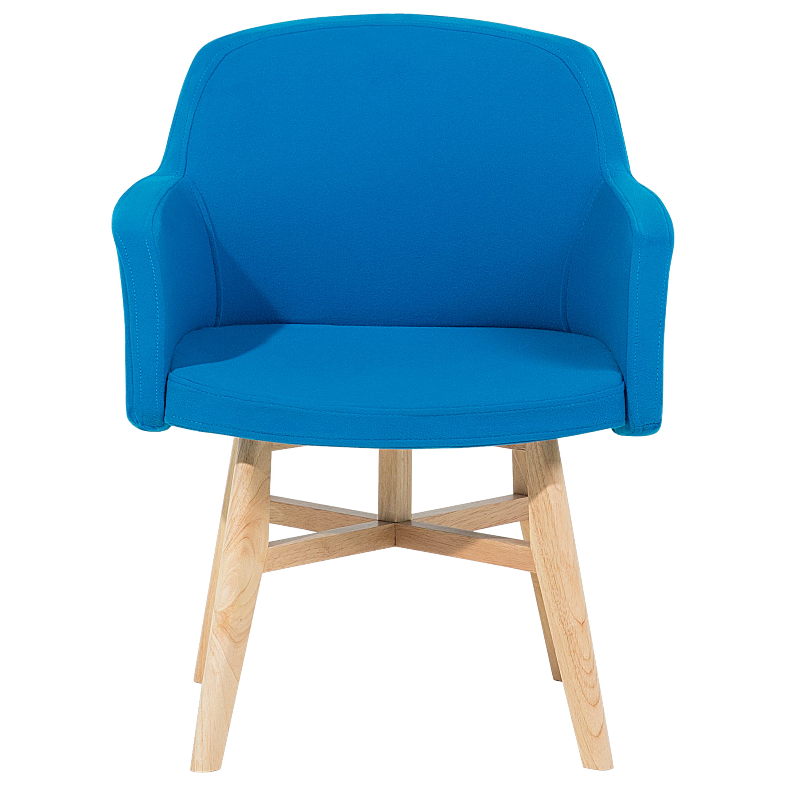 beliani-ystad-sessel-blau-polyester-retro-58-cm image 5