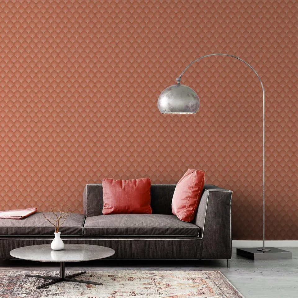 a-s-cr-ation-retro-chic-395385-vliestapete-70er-orange-8-5m image 1