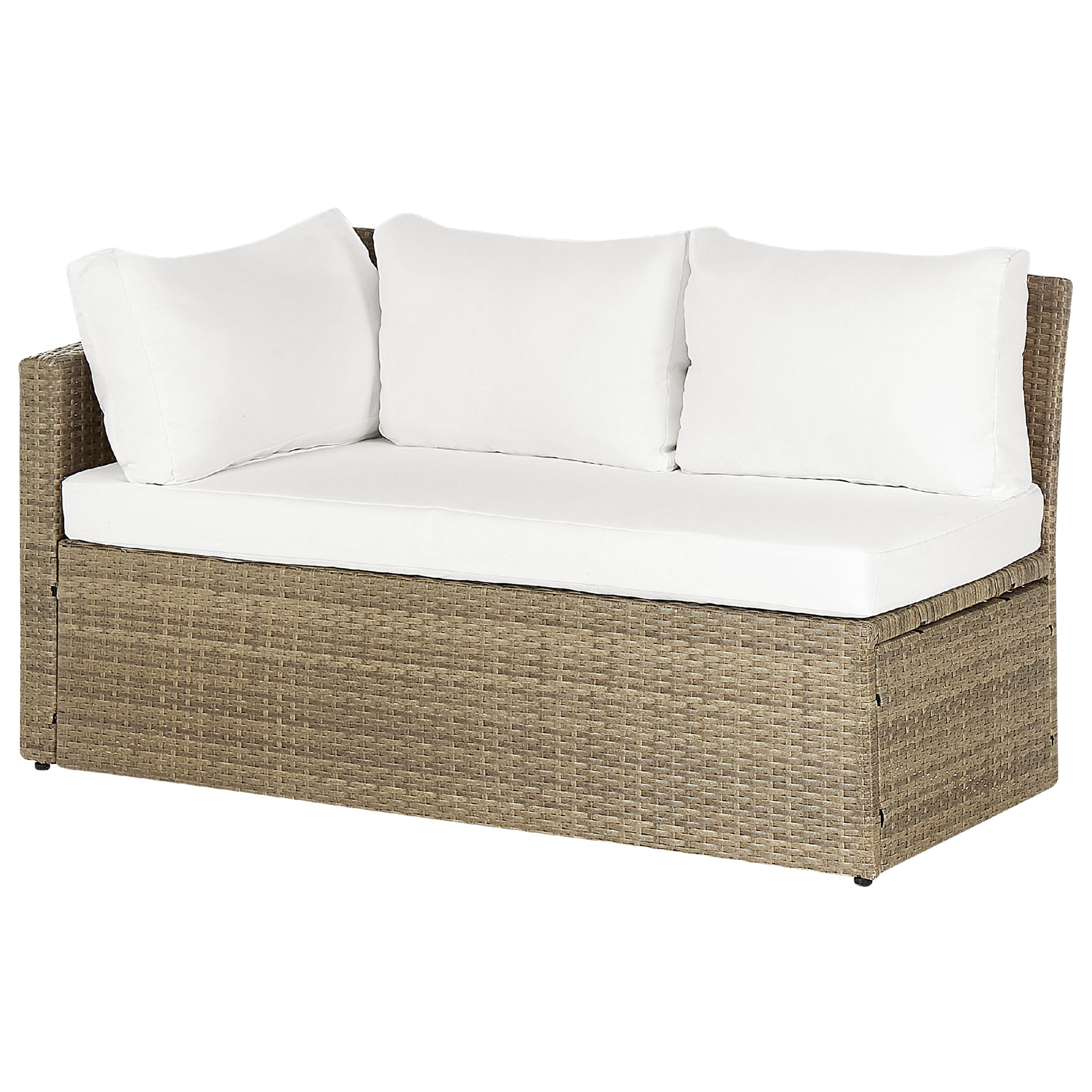 beliani-bardi-lounge-set-5-sitzer-braun-polyrattan-wei-e-kissen image 7
