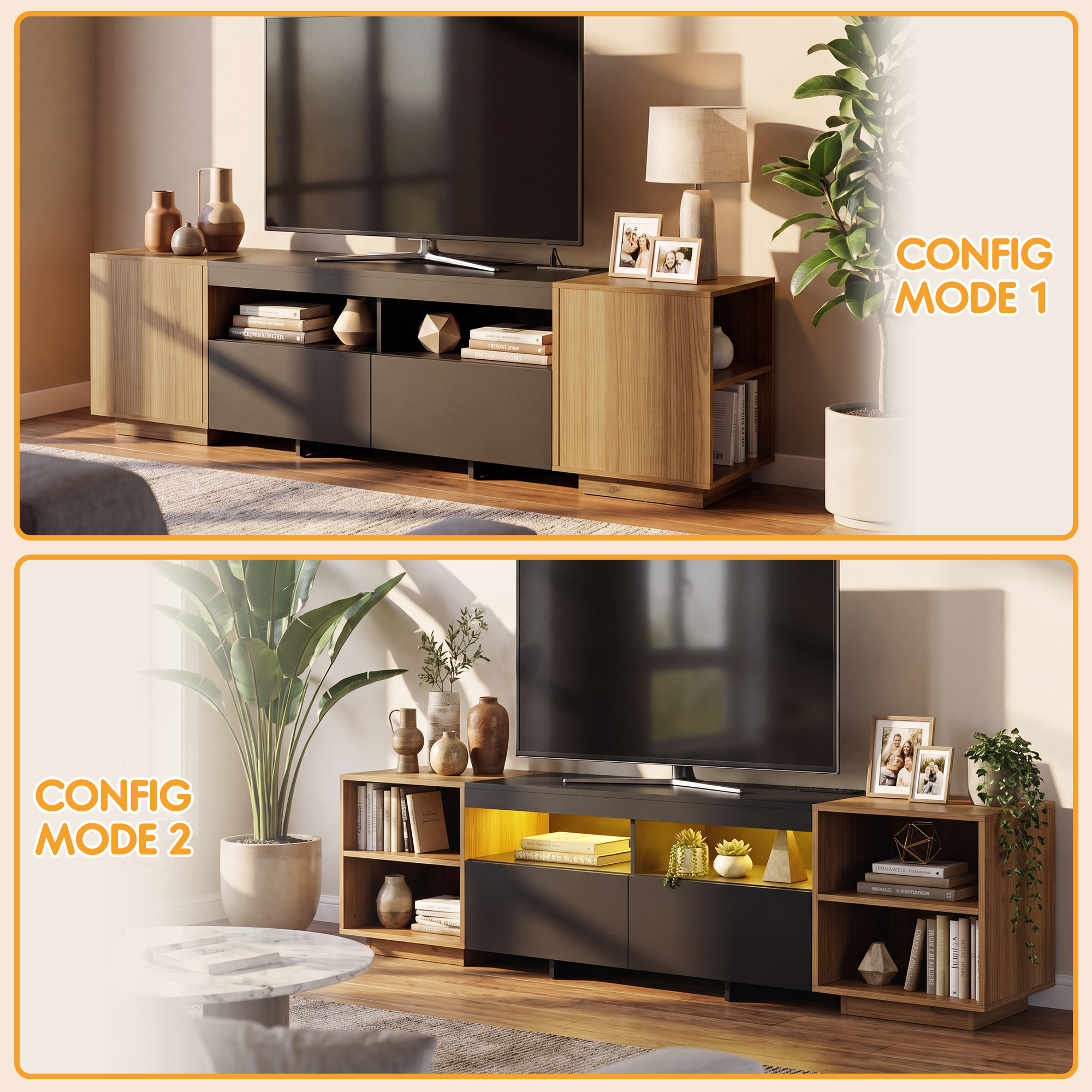 homall-tv-stand-lowboard-178-cm-f-r-75-zoll-mit-led-schwarz image 5