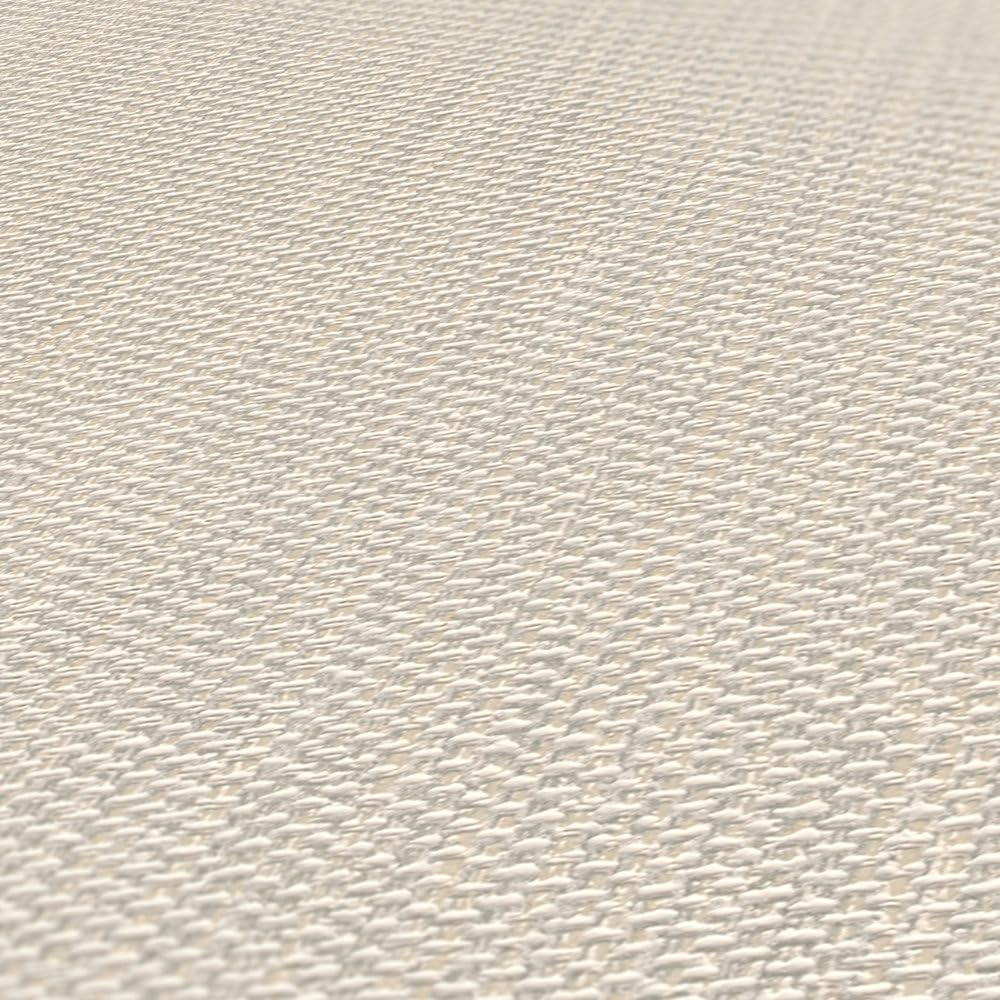 a-s-cr-ation-vliestapete-uni-creme-grau-textiloptik-395511 image 3