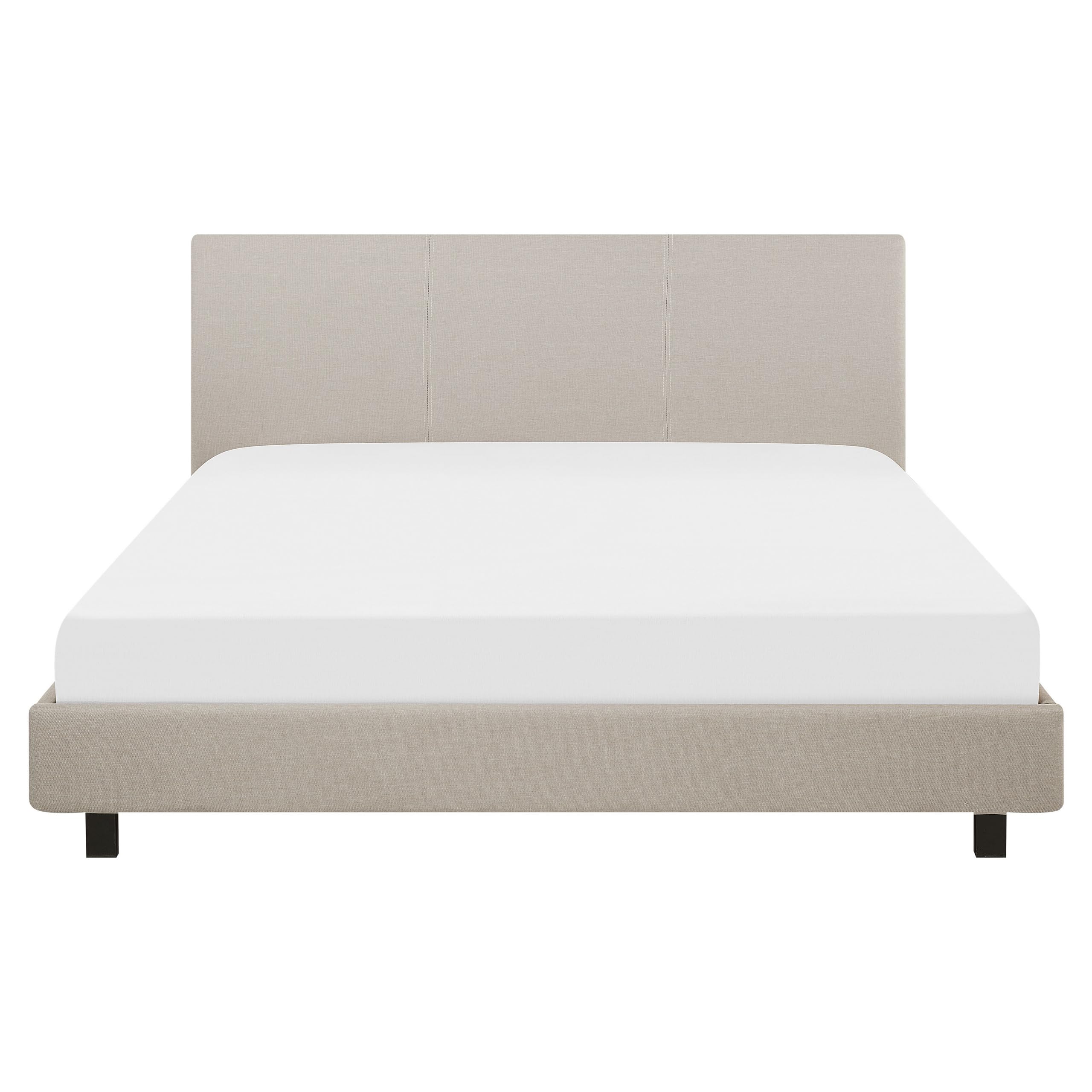 beliani-albi-polsterbett-160x200-beige-stoff-mit-lattenrost image 4