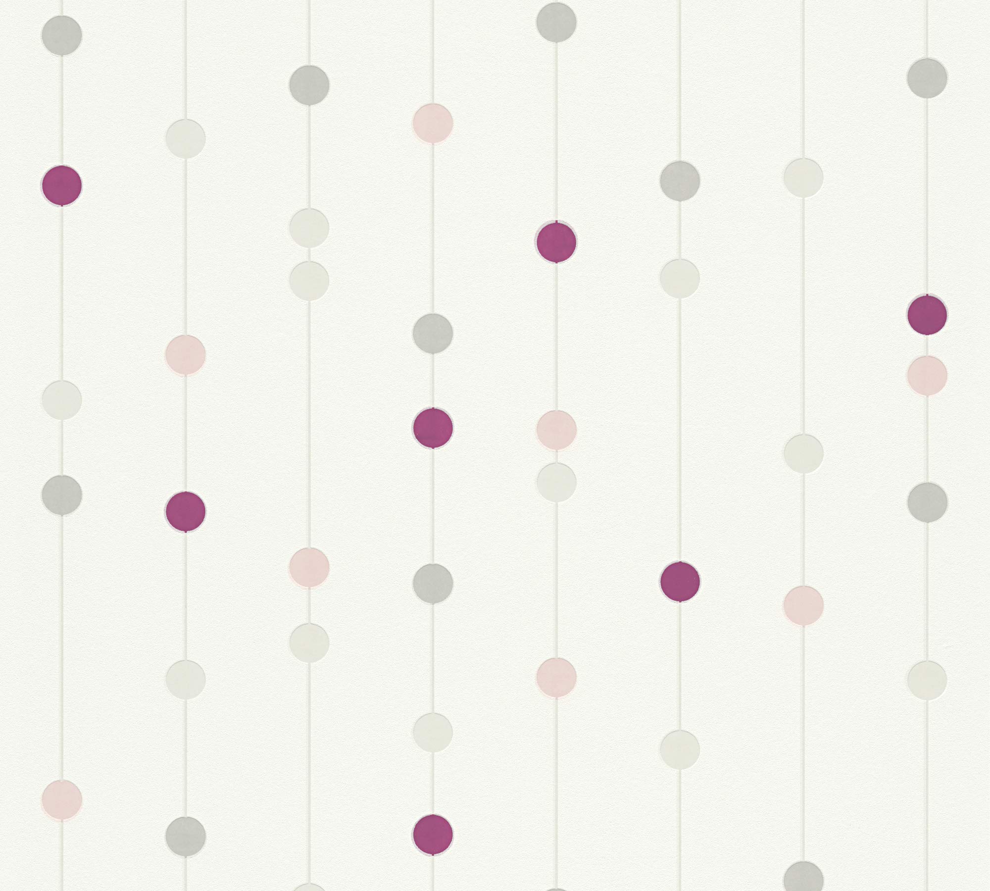 a-s-cr-ation-life-3-208514-vliestapete-creme-rosa-punkte image 2