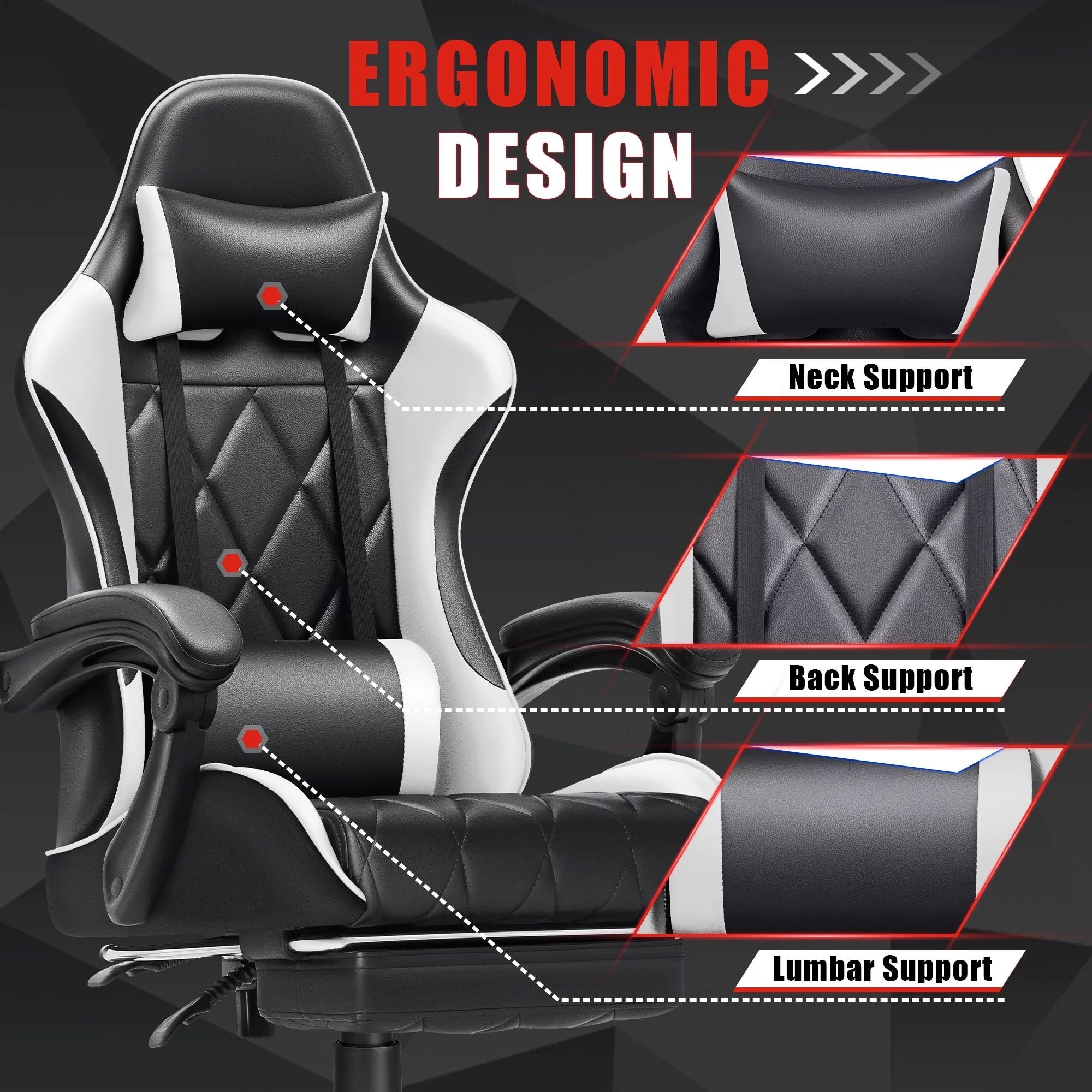 homall-gaming-stuhl-wei-massage-pu-leder-fu-st-tze image 6