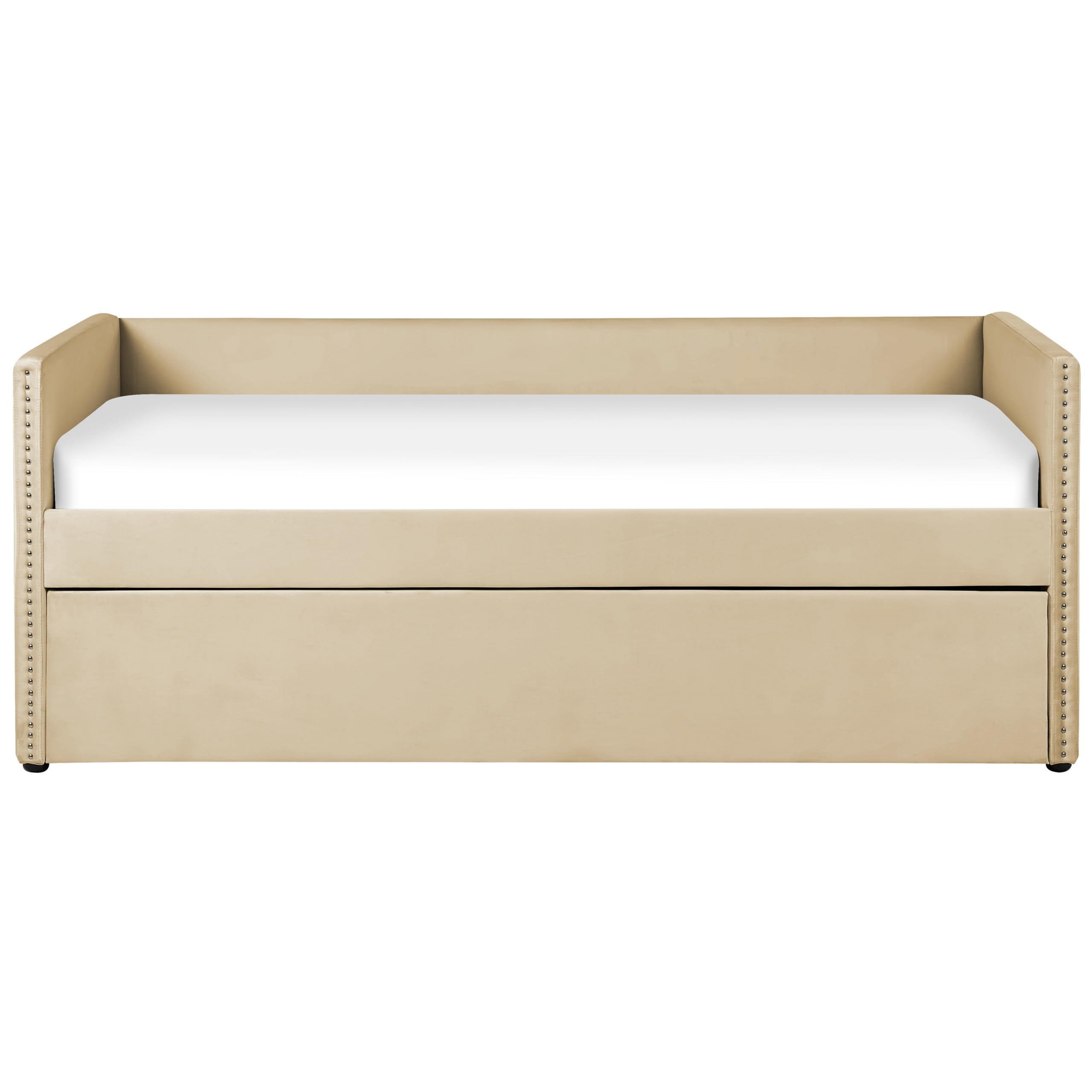 beliani-troyes-tagesbett-90x200-beige-samt-ausziehbar image 4
