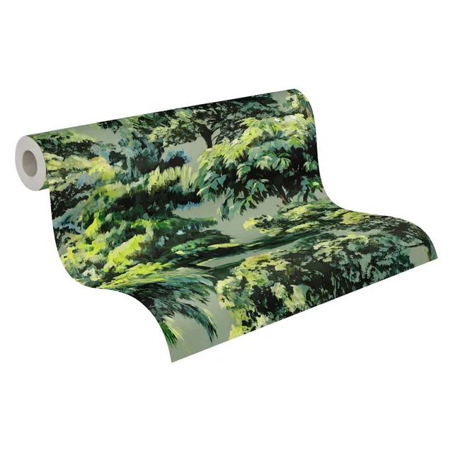 a-s-cr-ation-floral-vliestapete-gr-n-blau-10-05x0-53-m image 1
