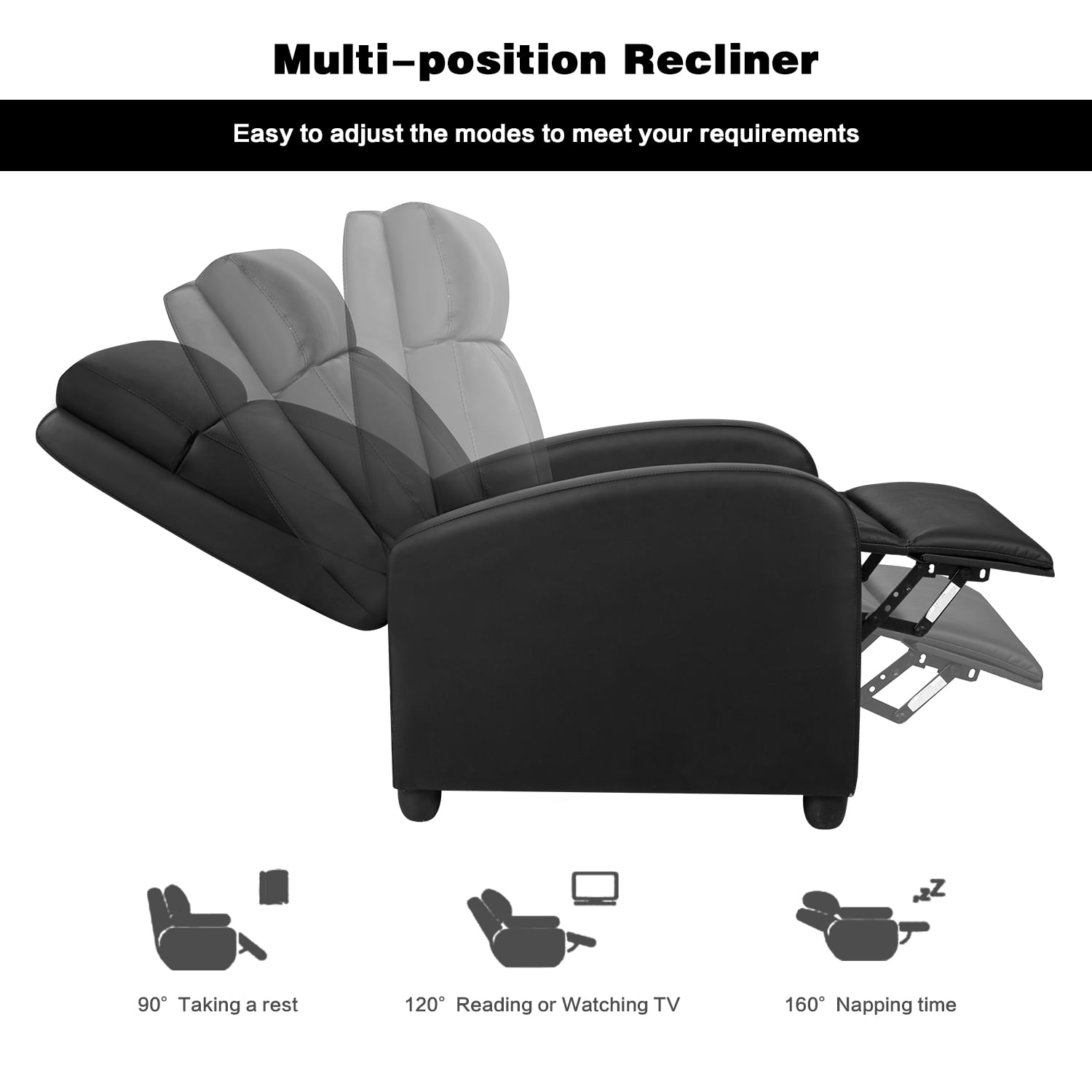 homall-recliner-chair-fernsehsessel-pu-leder-schwarz-90-180-grad image 3