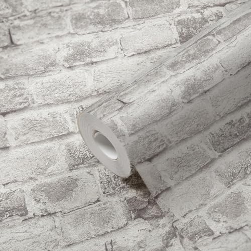 a-s-cr-ation-bricks-stones-388144-vliestapete-hellgrau-10-05m image 8