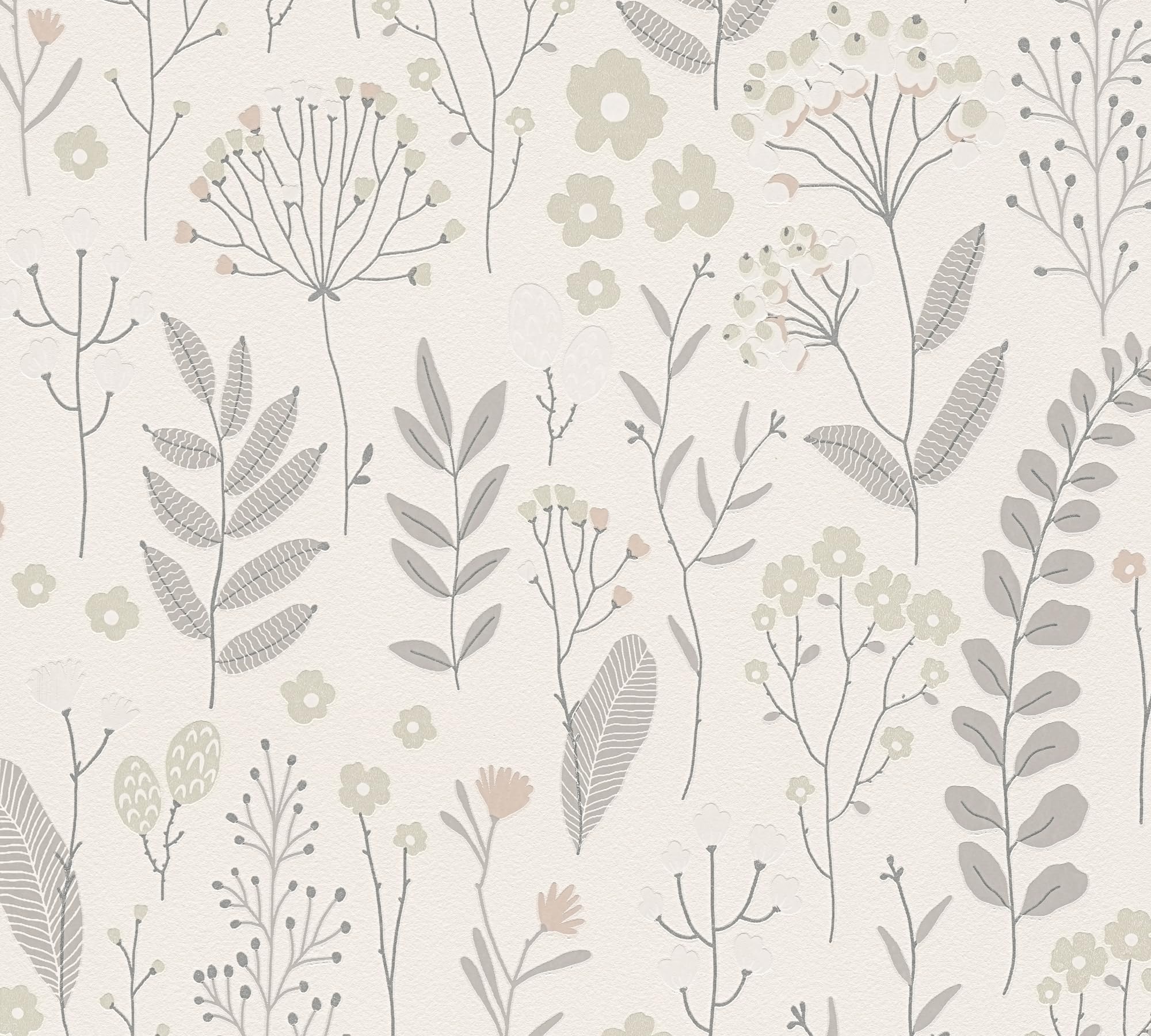 a-s-cr-ation-attractive-3-790873-vliestapete-beige-rosa-floral image 8