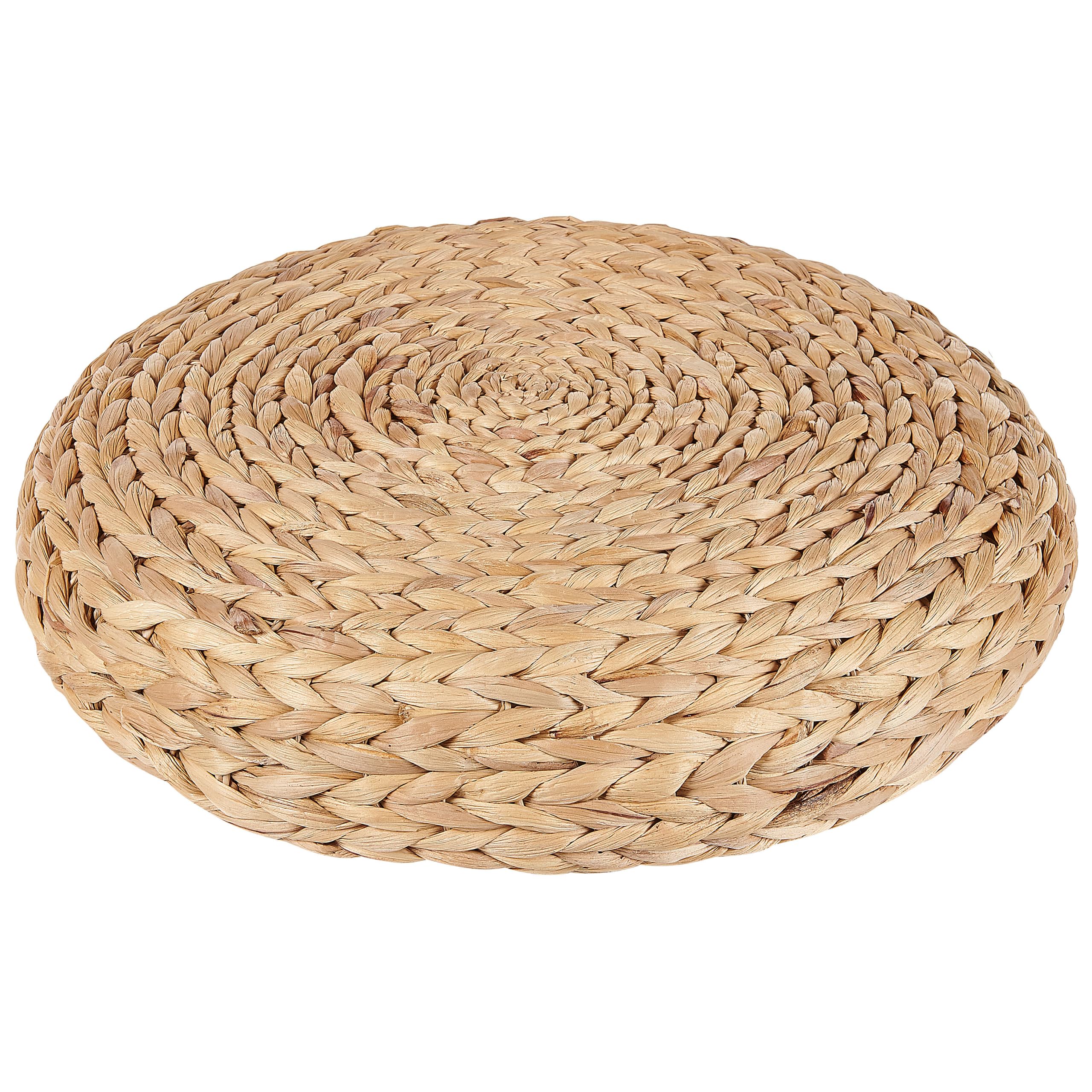 beliani-wahoo-pouf-natur-40-cm-boho-wasserhyazinthe image 4