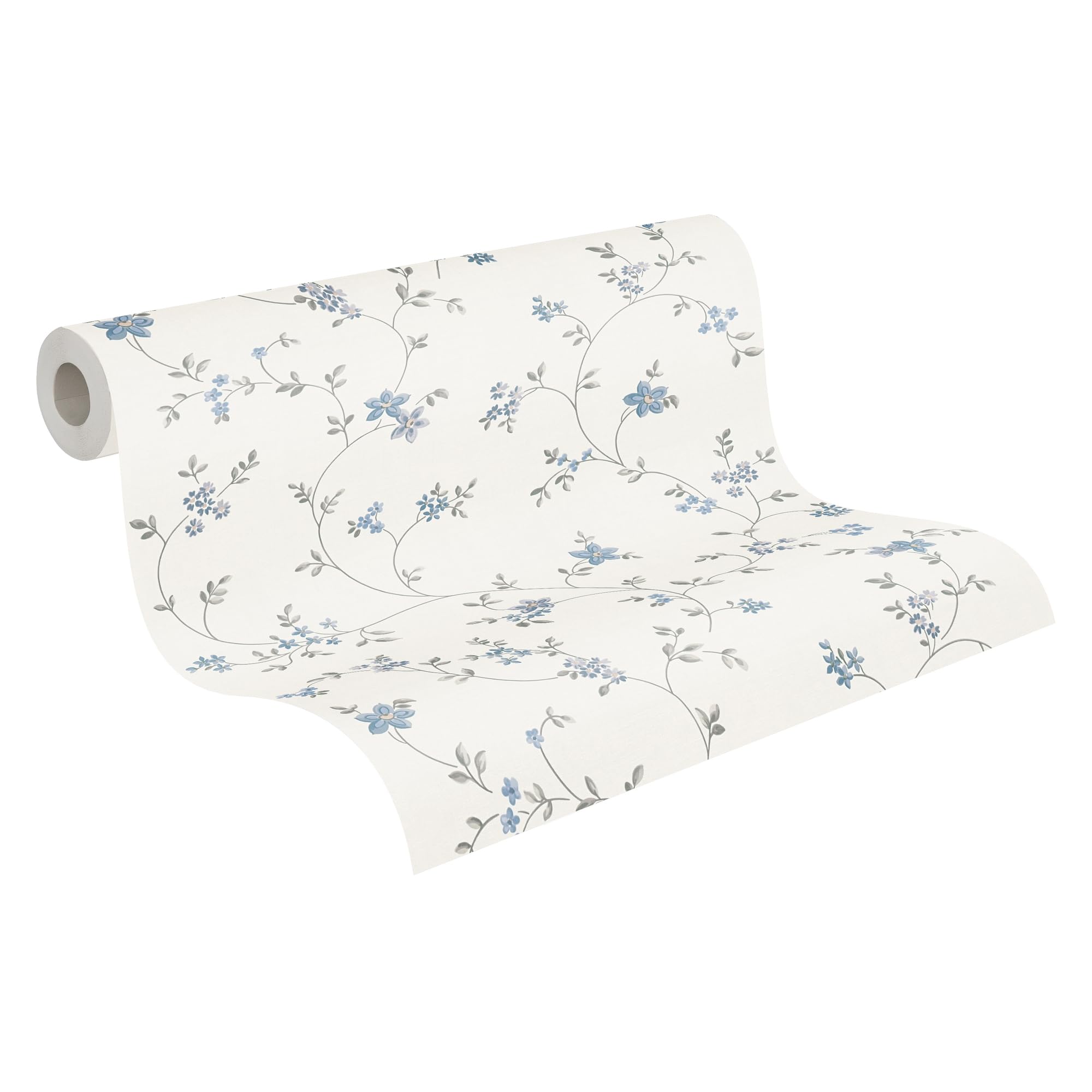 a-s-cr-ation-maison-charme-390713-blumentapete-creme-blau image 1