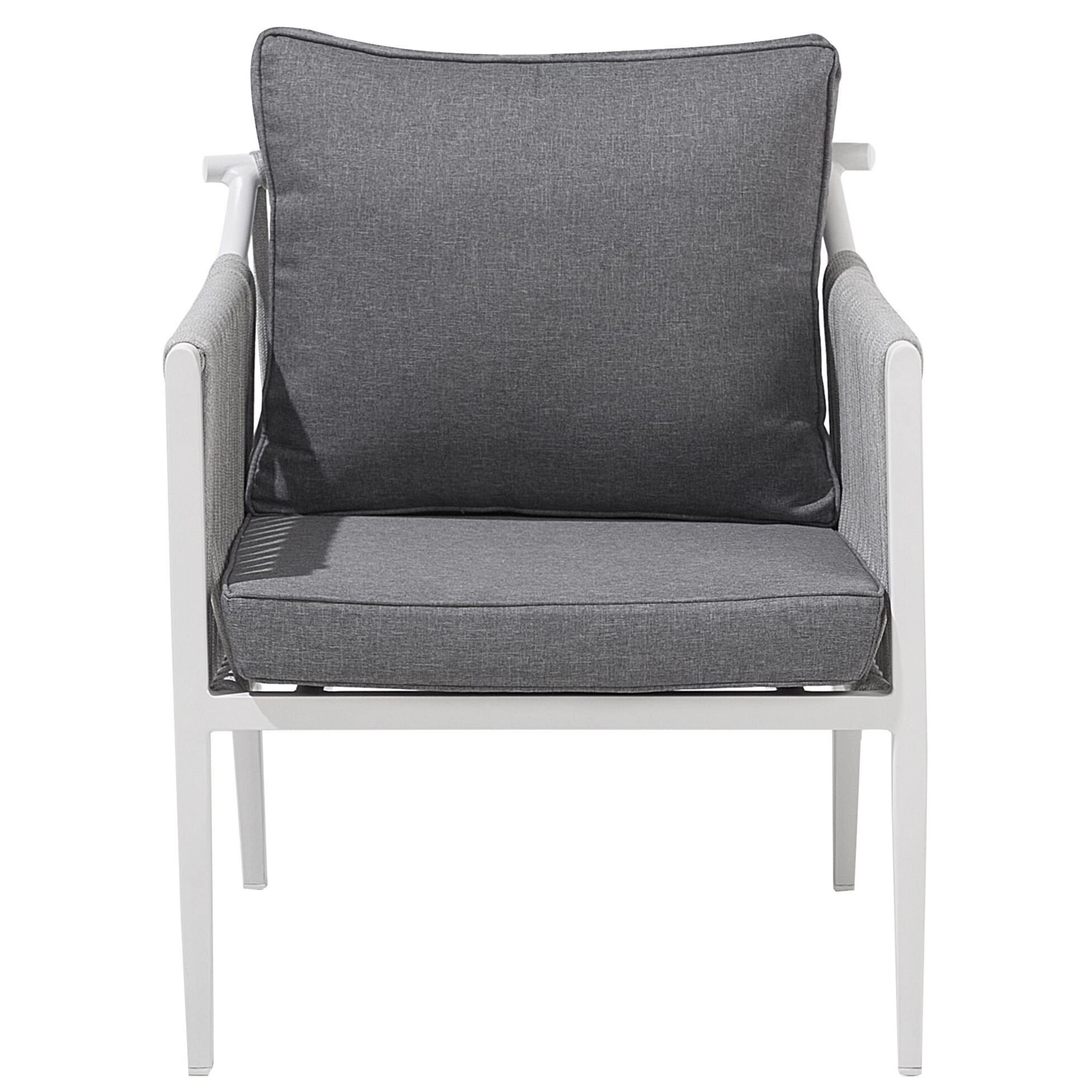 beliani-latina-lounge-set-4-personen-wei-grau image 4