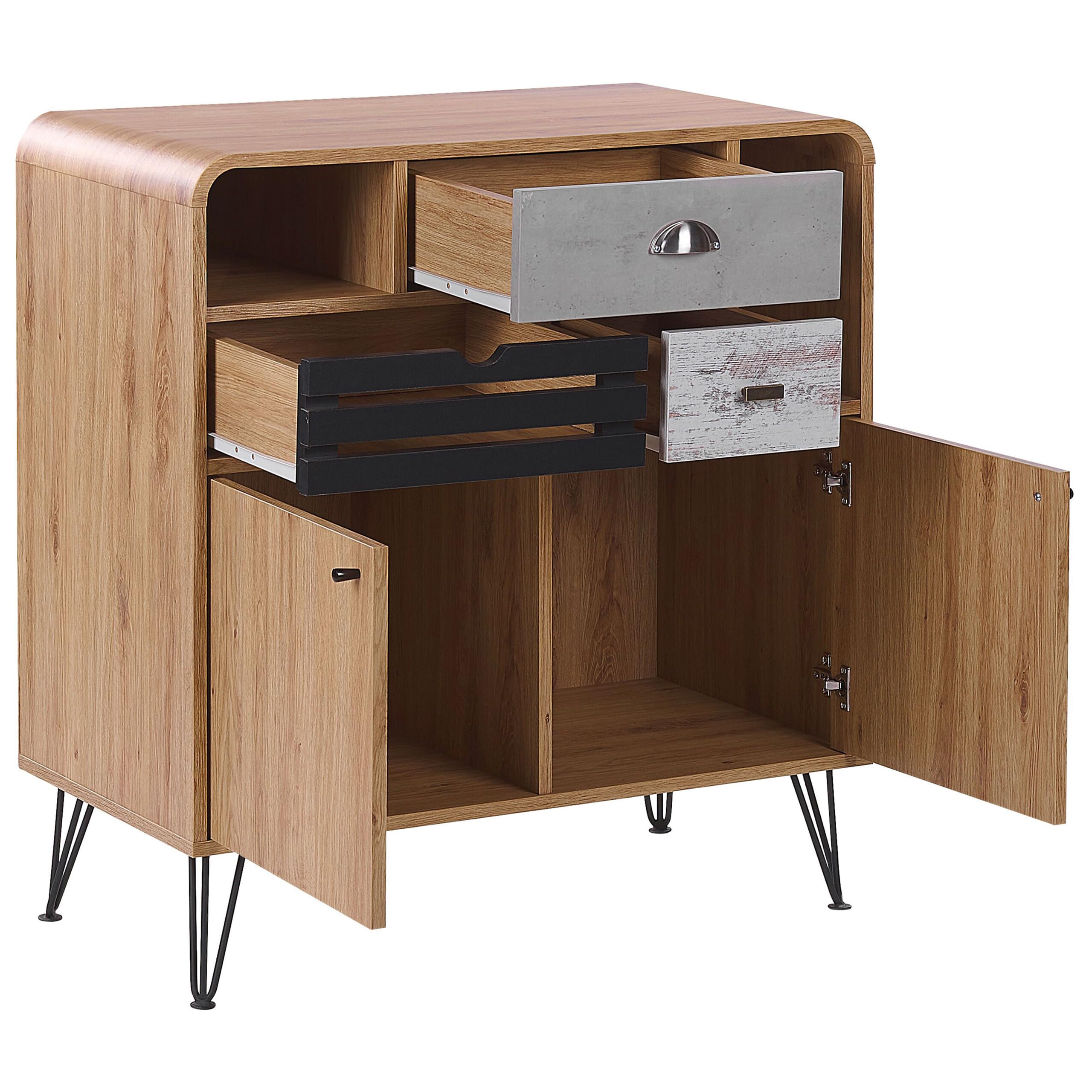 beliani-kyle-sideboard-retro-holz-hell-80-cm image 4