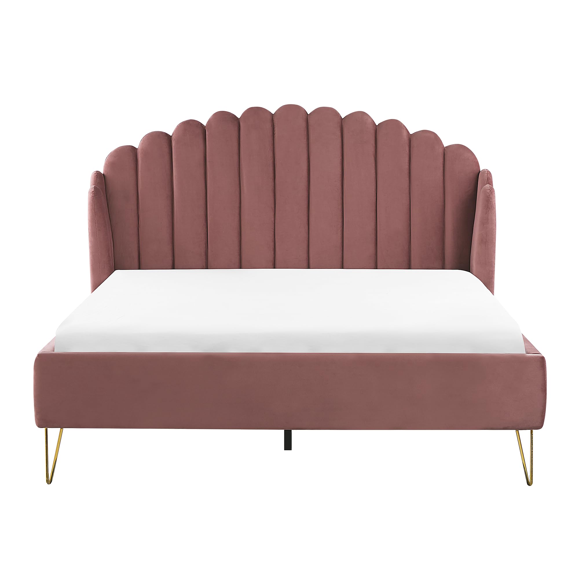 beliani-ambillou-polsterbett-samt-rosa-160x200-mit-lattenrost image 4