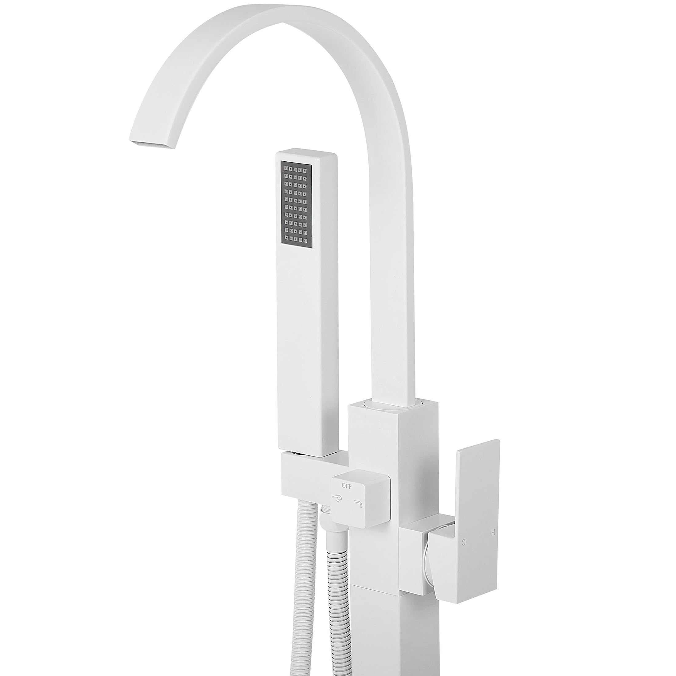 beliani-ribbon-wannenarmatur-wei-freistehend-messing image 4