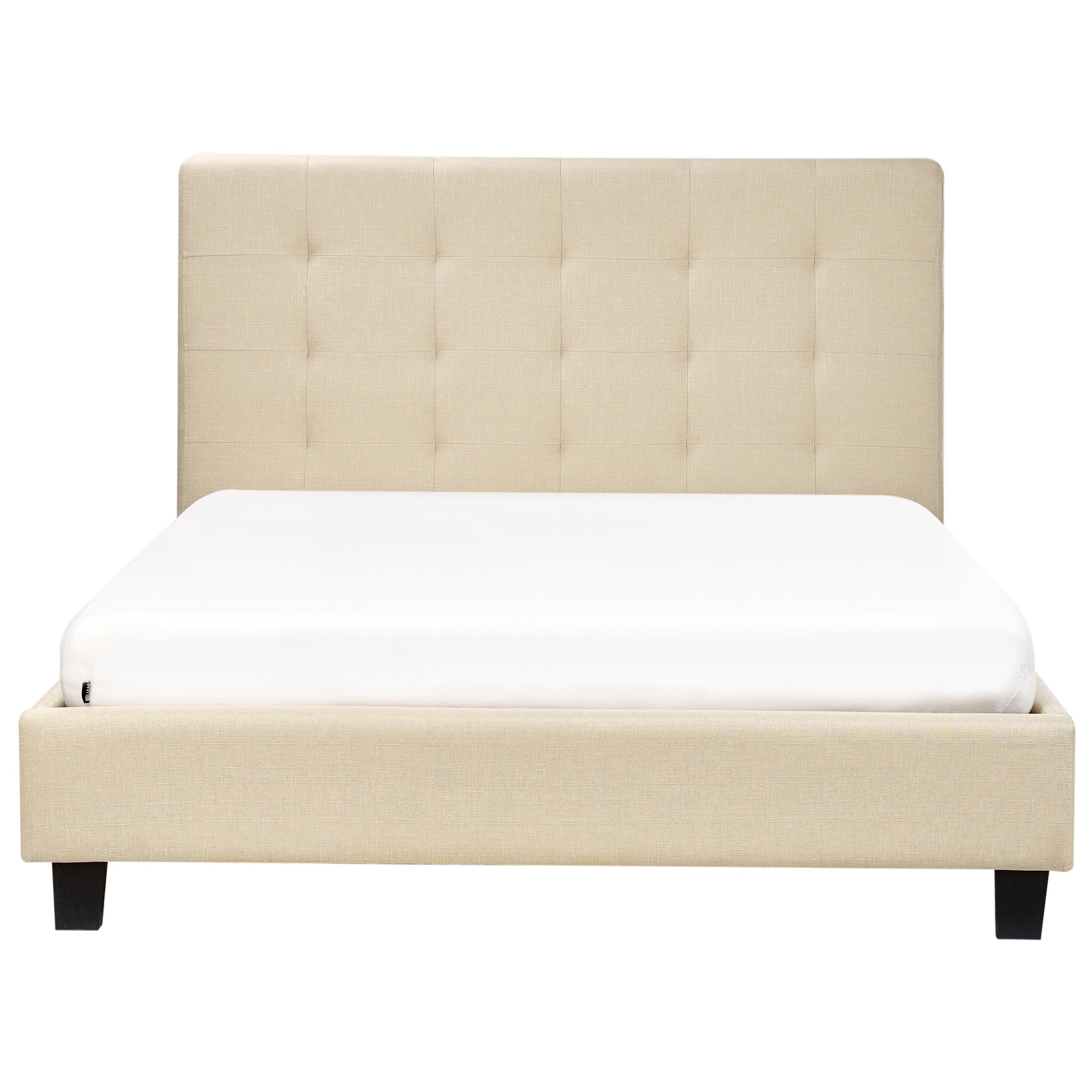 beliani-la-rochelle-polsterbett-140x200-beige-stoff image 4