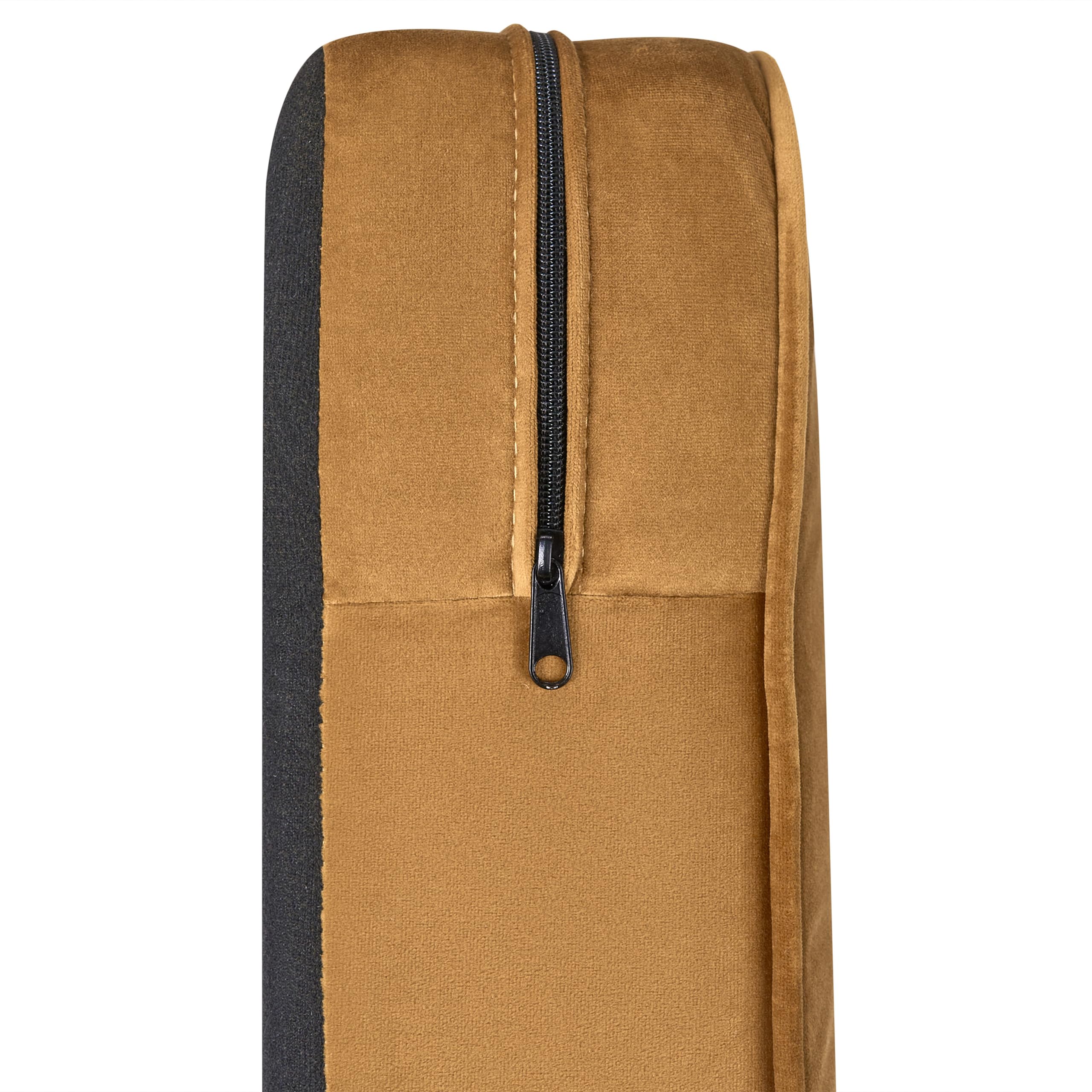 beliani-chesterfield-sessel-samt-senfgelb-englisch image 8