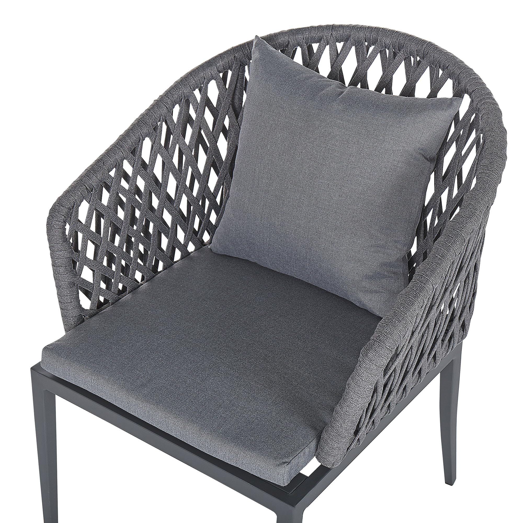 beliani-lipari-gartenm-bel-set-grau-alu-140x80-4-st-hle image 8