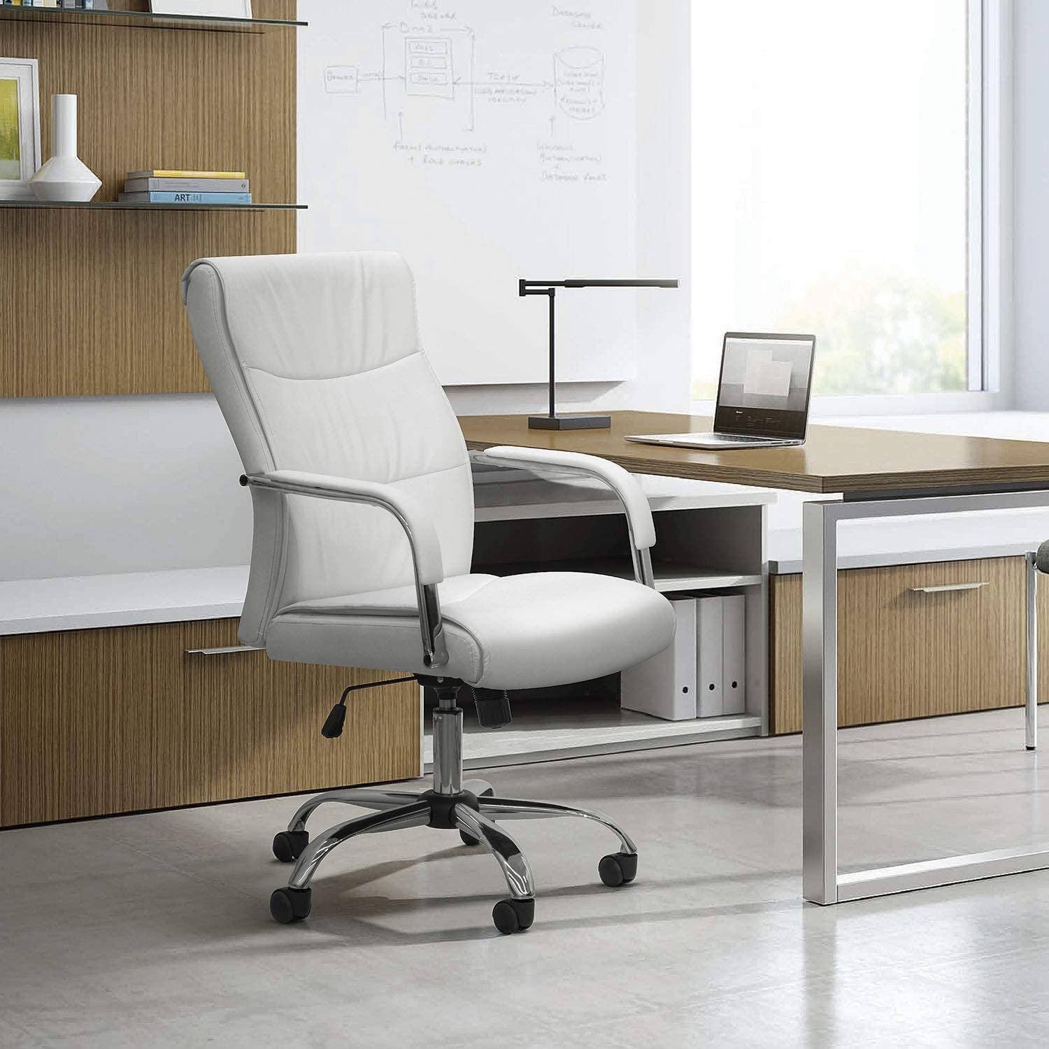 homall-office-leather-chair-chefsessel-braun-leder-h-henverstellbar image 8
