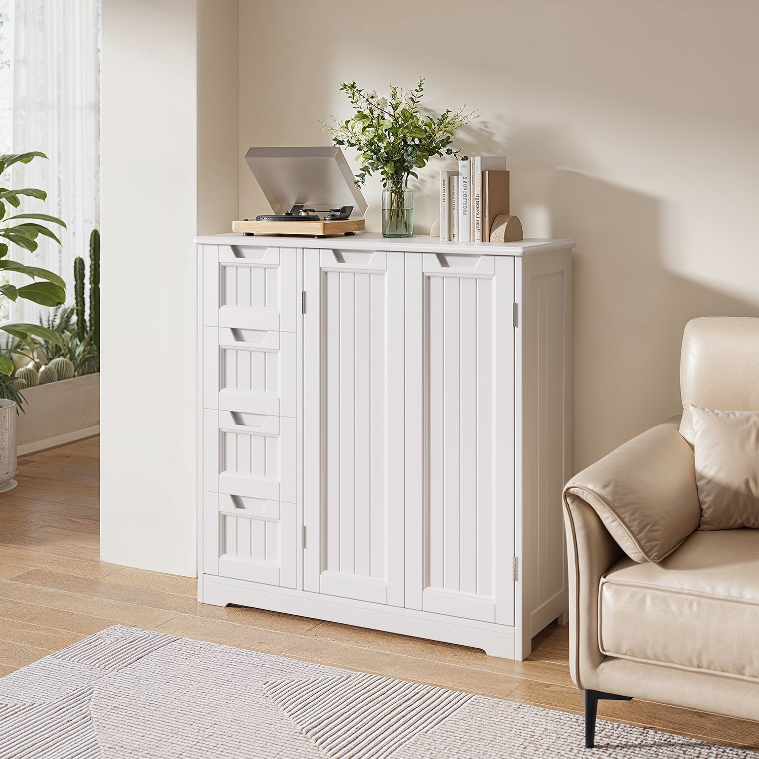 bealife-ap67-badezimmerschrank-wei-4-schubladen-wasserdicht image 2
